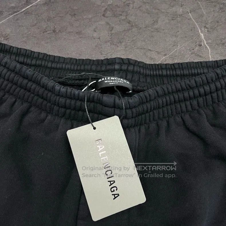 Balenciaga Balenciaga Washed Distressed Sweatpants S. Size US 26 / EU 42 - 3 Thumbnail