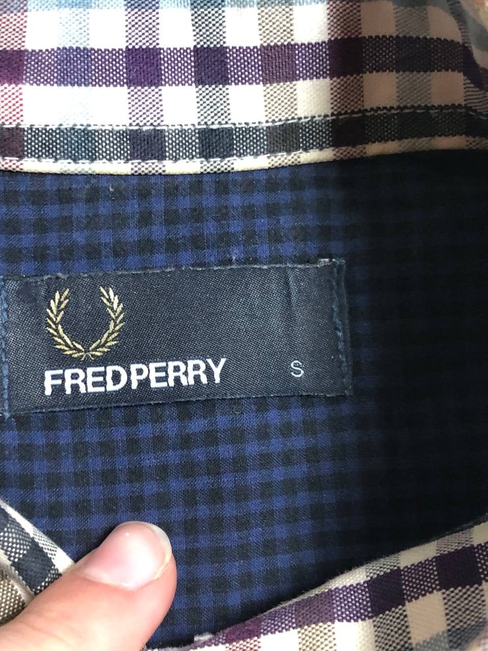 Fred Perry Vintage Fred Perry Checkered Button Up Shirt Size S Size US S / EU 44-46 / 1 - 2 Thumbnail