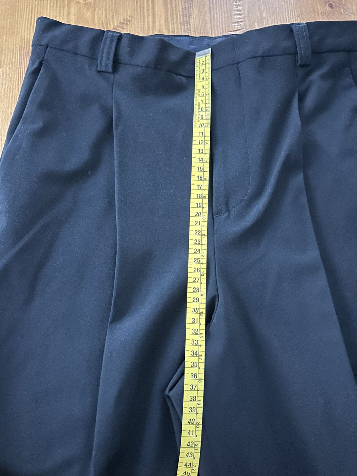 Zara Zara Pleated Black Oversized Pants Size US 31 - 4 Thumbnail
