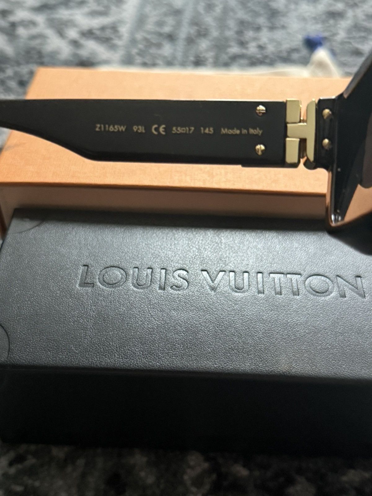 Louis Vuitton Louis Vuitton 1.1 Millionaires Sunglasses Black Gold-Tone Size ONE SIZE - 4 Thumbnail