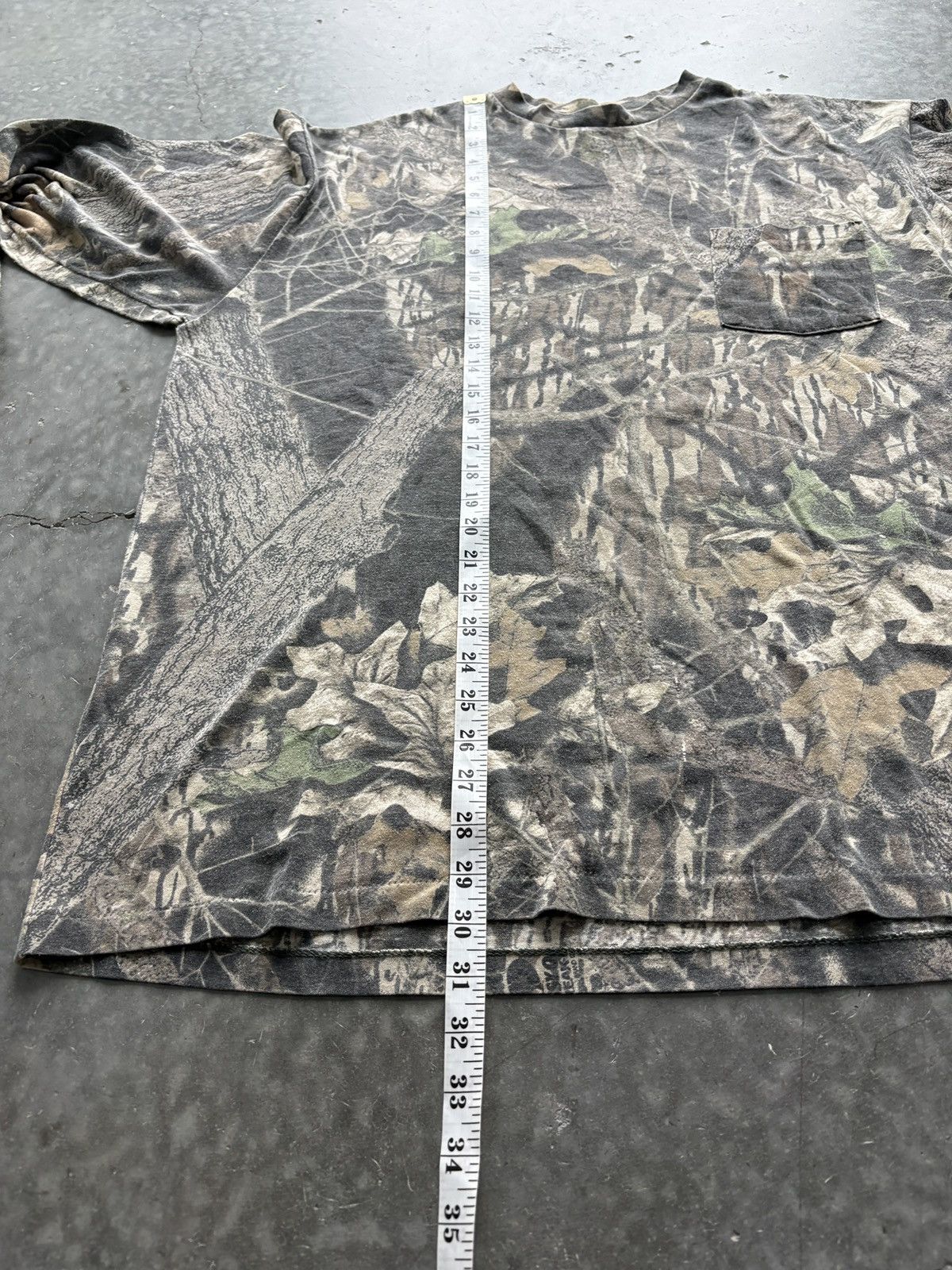 Redhead Vintage 90s Mossy Oak Longsleeve Pocket Tee Single Stitch Size US XL / EU 56 / 4 - 8 Thumbnail