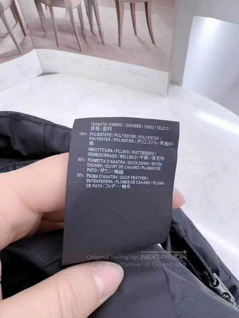 Balenciaga Balenciaga Black Irregular Down Jacket, Size 34 Size XXS / US 00 / IT 34 - 8 Thumbnail