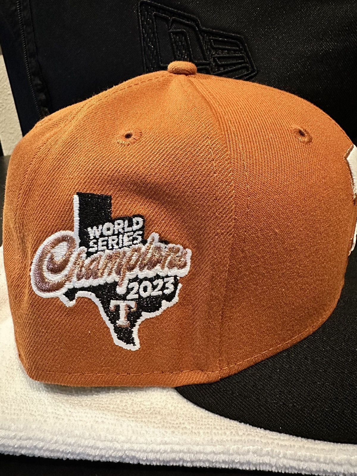 New Era 7 3/8 New Era Texas Rangers Fitted GLOW Size ONE SIZE - 5 Thumbnail