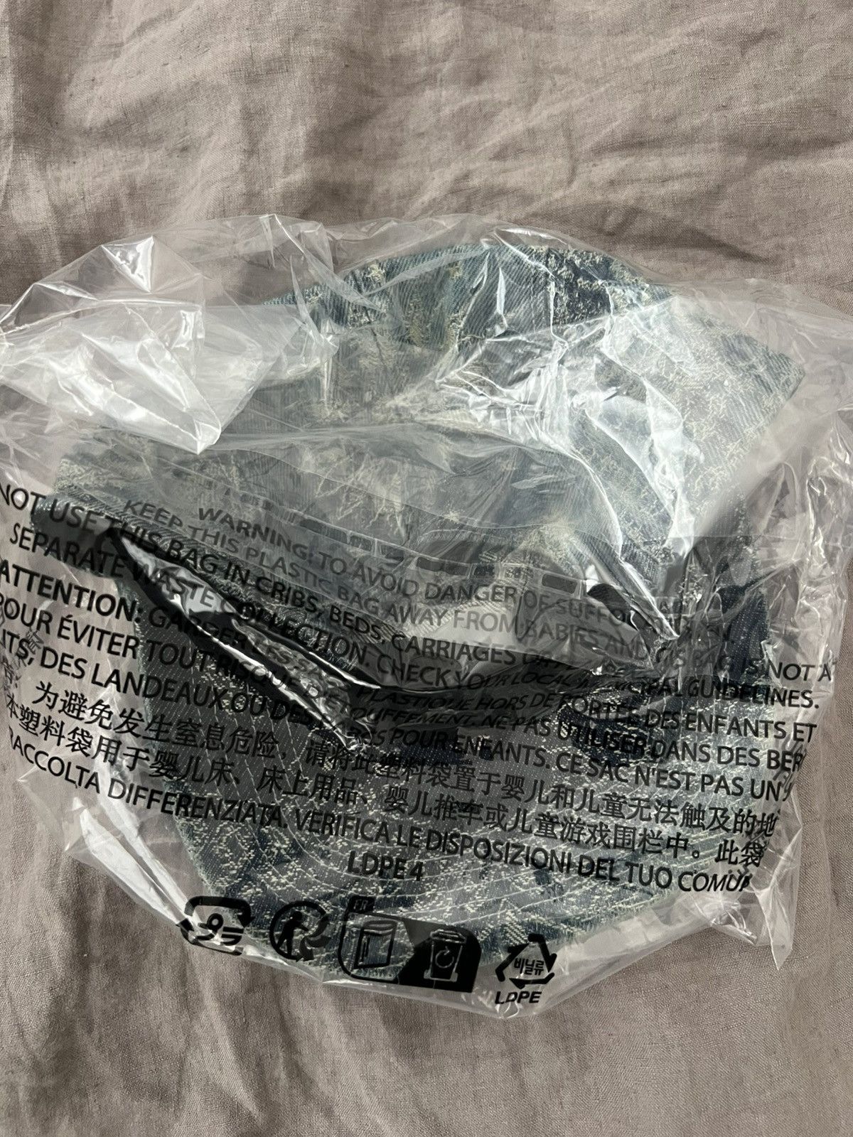 Supreme SUPREME BANDANA JACQUARD DENIM CAMP CAP Size ONE SIZE - 5 Thumbnail