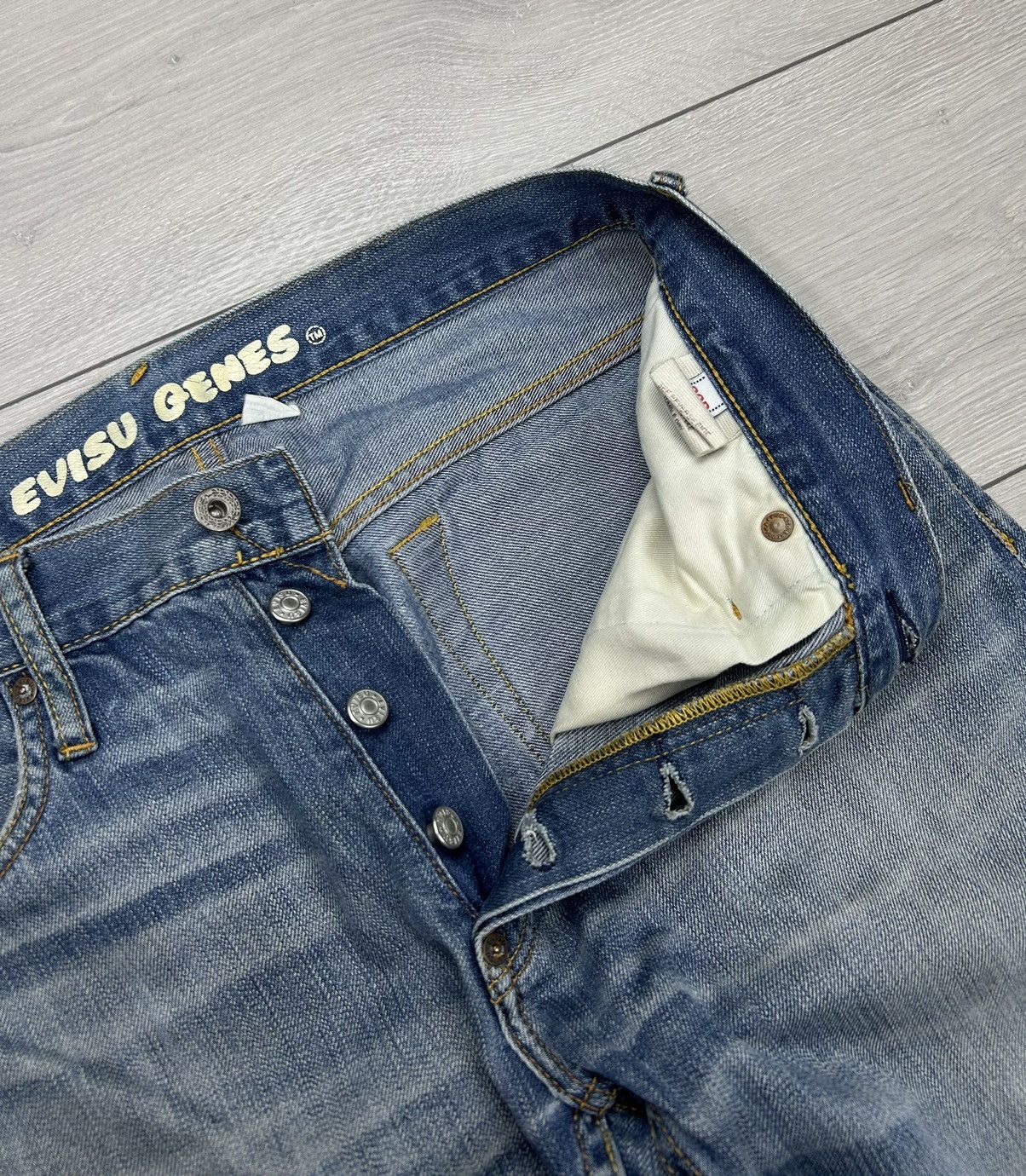Vintage Evisu Vintage Denim Men’s Japanese Jeans Size 30 Size US 30 / EU 46 - 9 Thumbnail