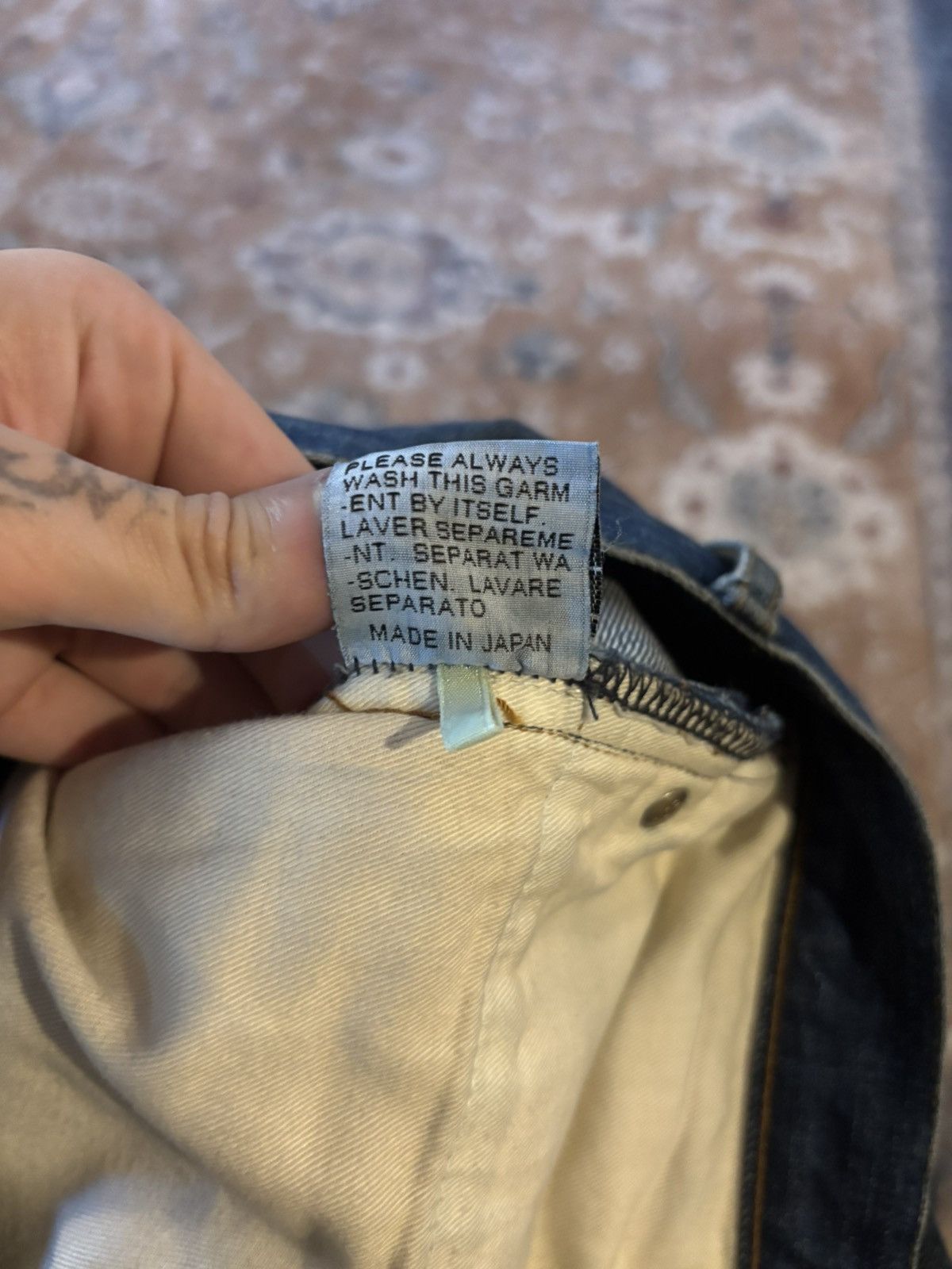 Dior DIOR AW07 NAVIGATE CLAWMARK JEANS Size US 28 / EU 44 - 9 Thumbnail