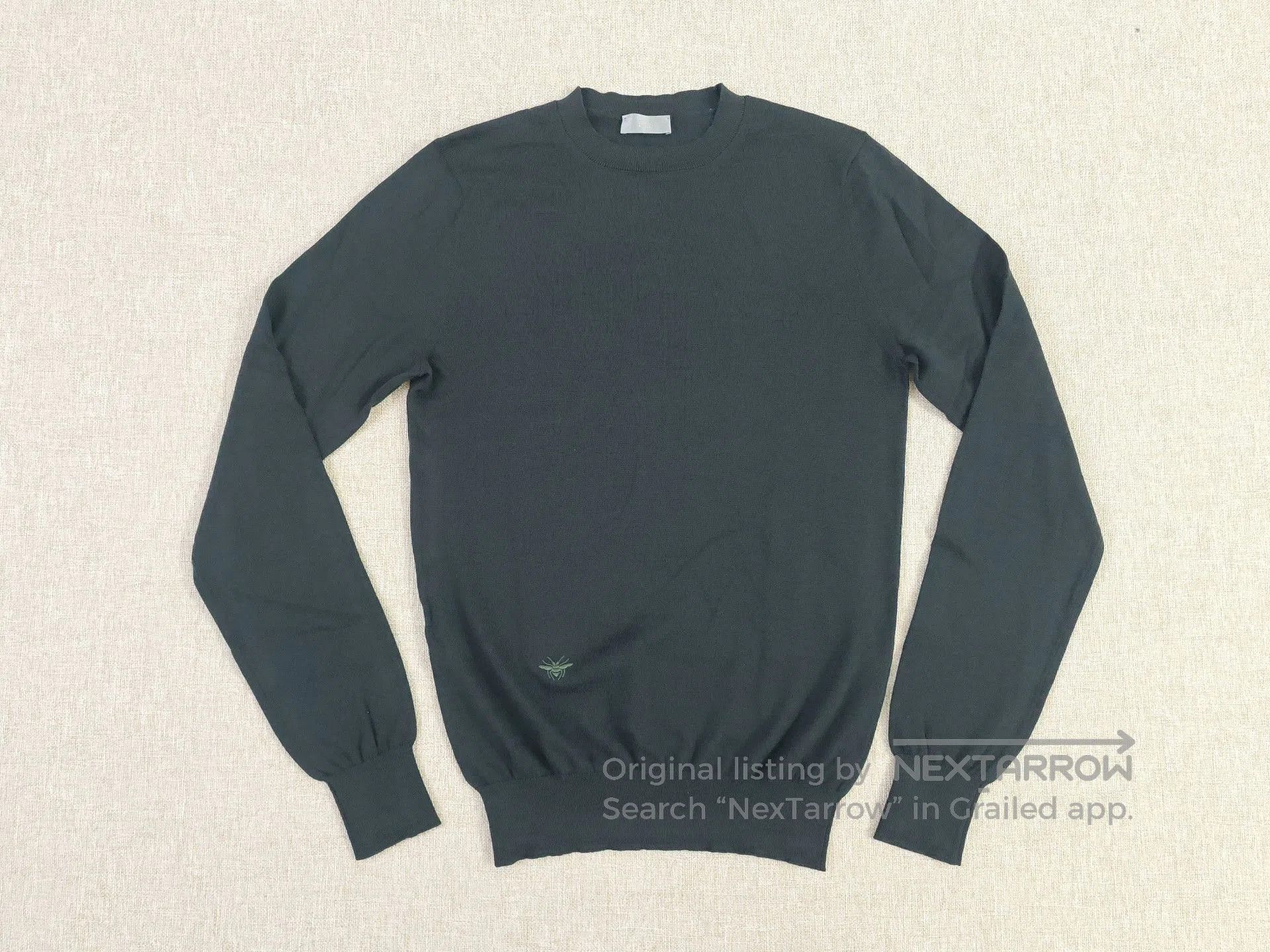 Dior Dior Men's Wool Bee Embroidered Sweater. Size US M / EU 48-50 / 2 - 1 Thumbnail