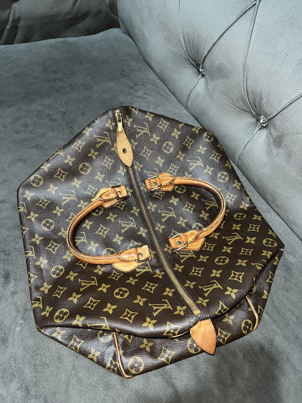 Louis Vuitton Authentic LOUIS VUITTON Monogram Speedy 40 Size ONE SIZE - 21 Thumbnail