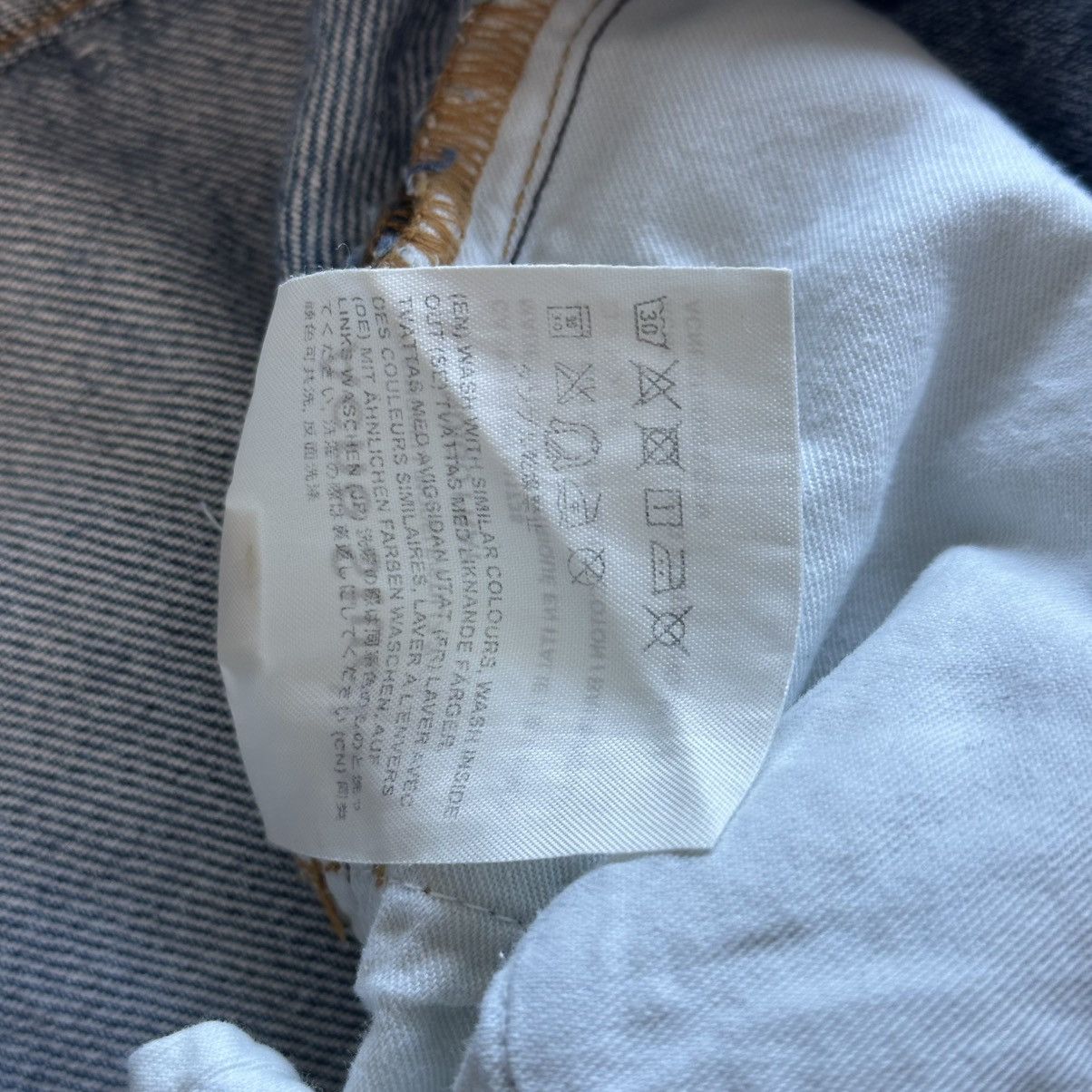 Acne Studios Acne Studios Boy Indigo Fray Light Wash Distressed Jeans Size 32" / US 10 / IT 46 - 8 Thumbnail