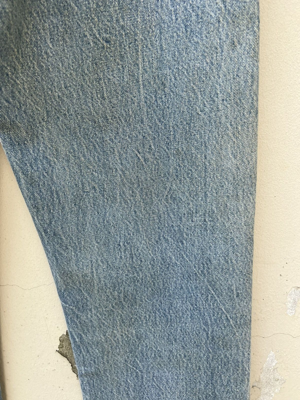 Levi's Vintage 80s Levi’s 501 Faded Light Blue Denim Jeans Size US 34 / EU 50 - 20 Thumbnail