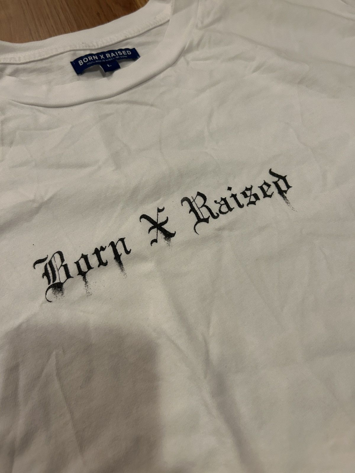 Born X Raised Dear Hell t shirt Size US L / EU 52-54 / 3 - 2 Thumbnail