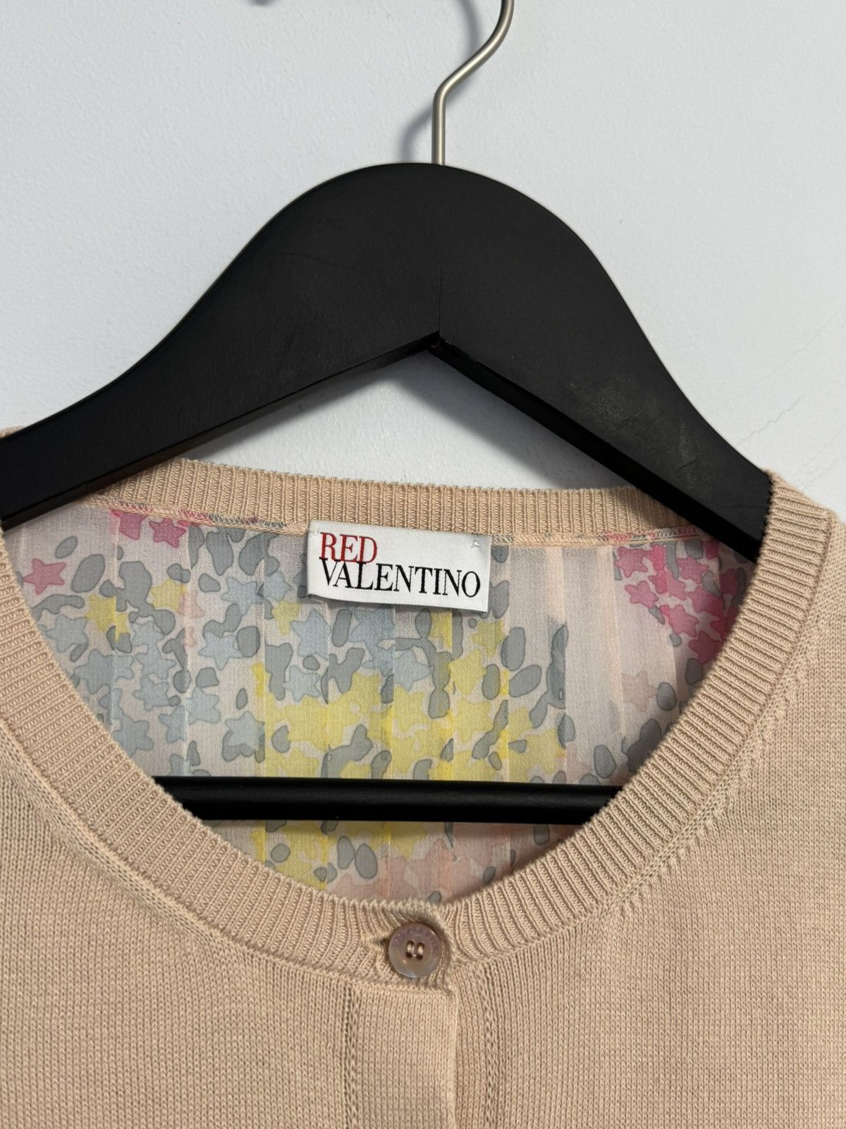 Valentino Valentono Red Women’s sweater Cardigan Size M / US 6-8 / IT 42-44 - 4 Thumbnail