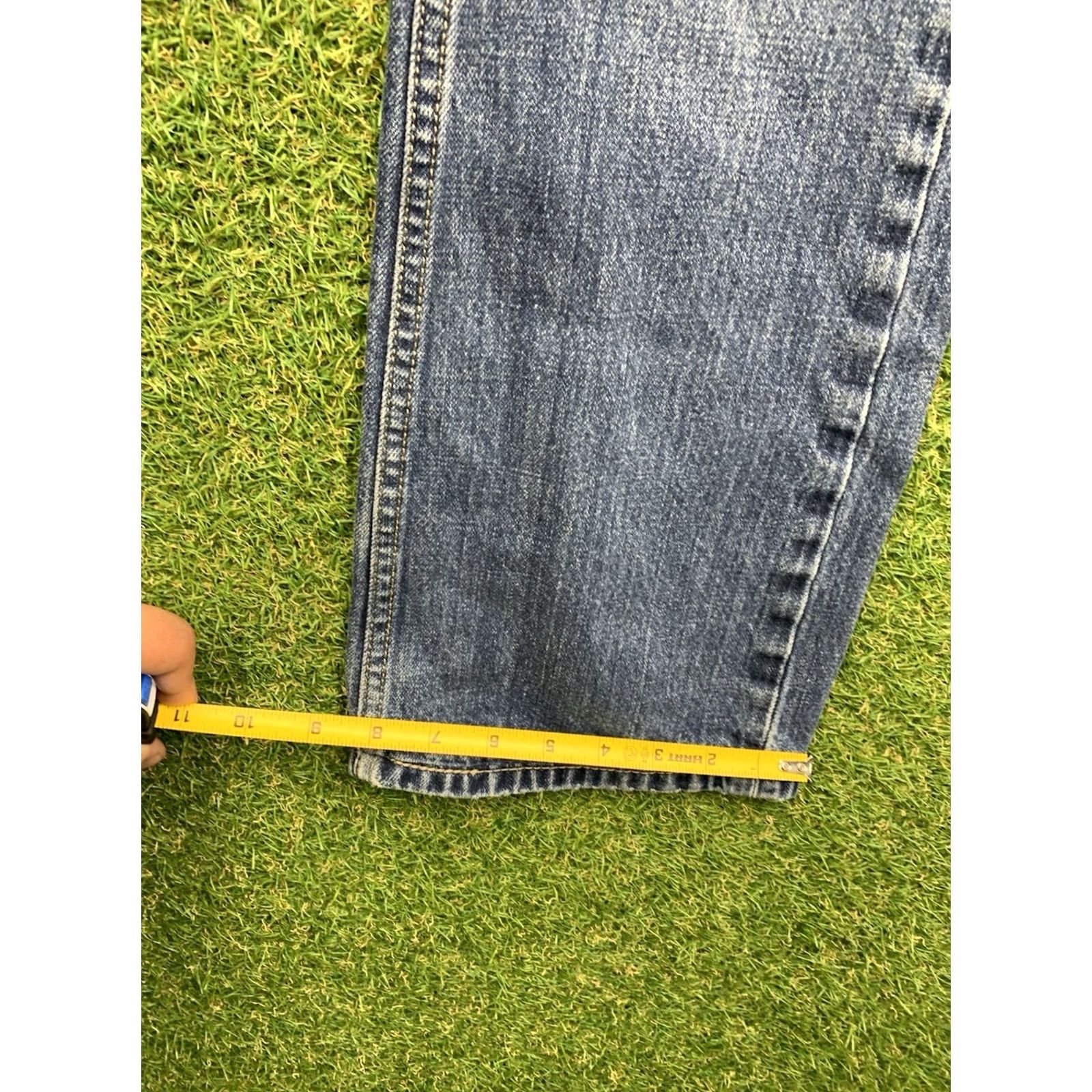 Levi's Levi's 527 Jeans Mens 36x28 Blue Straight Leg Denim Classic Mid Rise Pants Work Size US 36 / EU 52 - 3 Thumbnail