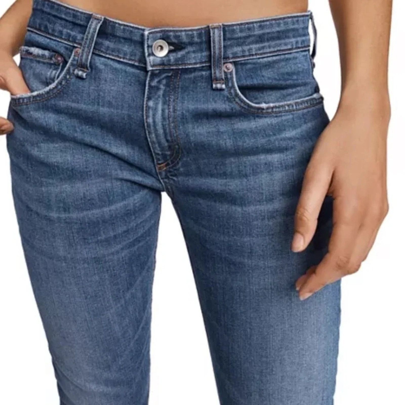 Rag & Bone Rag & Bone The Dre jeans, size 25, skinny low rise jeans. Size 25" / US 0 / IT 36 - 2 Thumbnail