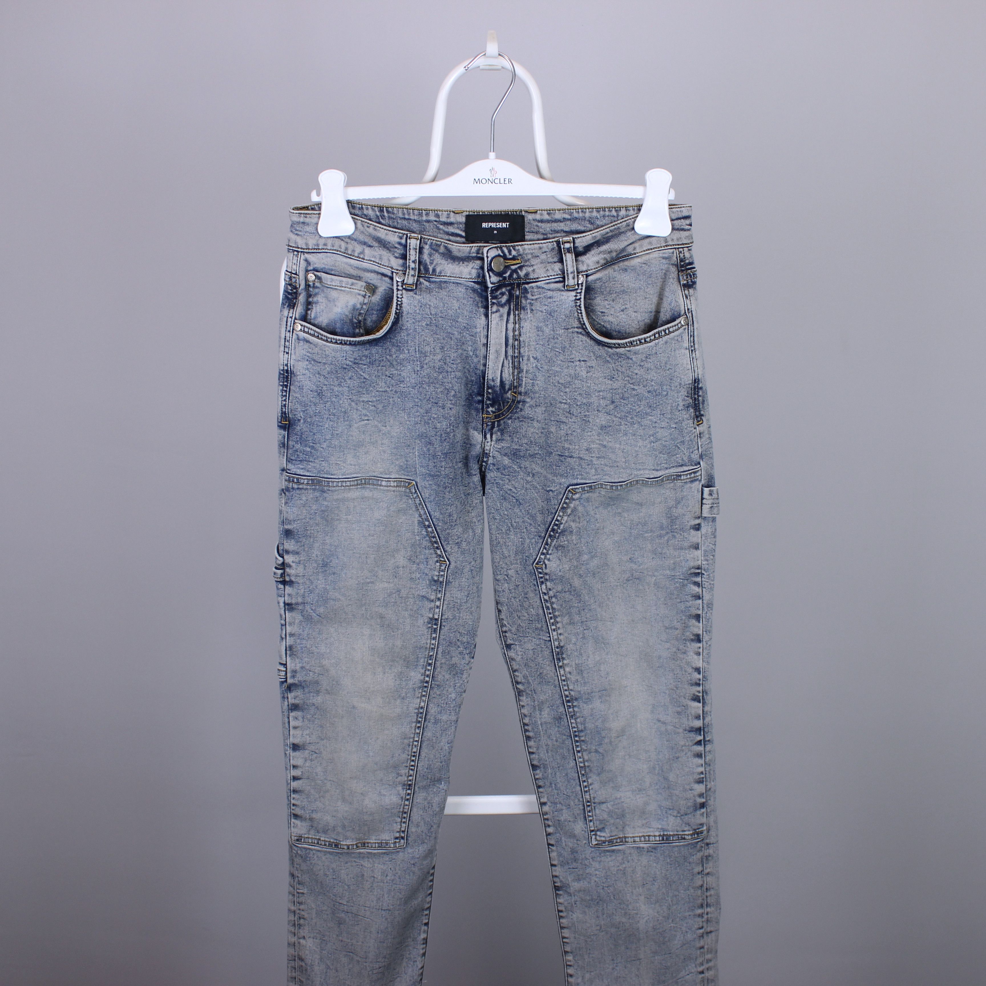 Represent Clo. Represent Clo denim jeans men 29 blue light Size US 29 - 6 Thumbnail