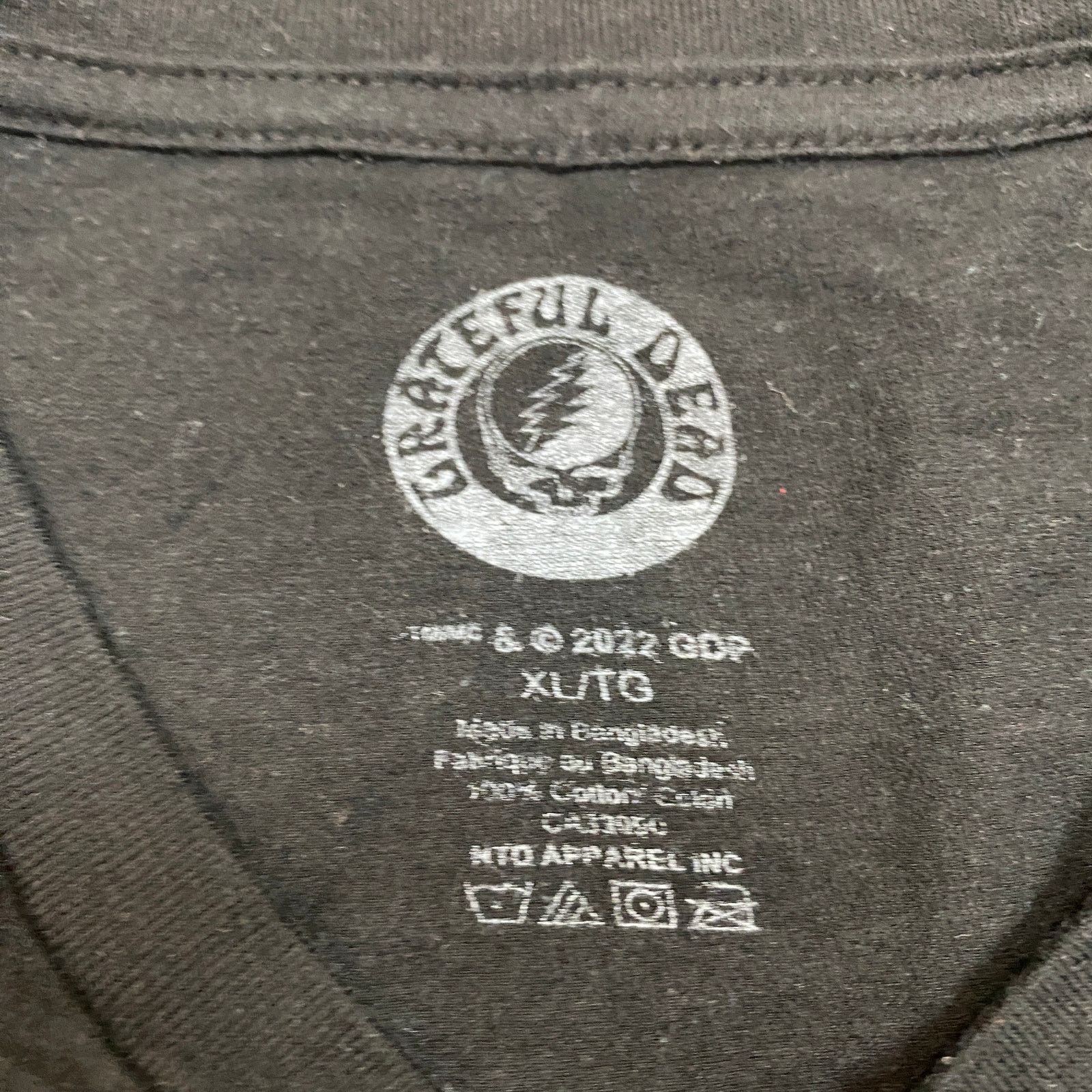 Grateful Dead Grateful Dead Steal Your Face Crew Band Tee Shirt Men's XL Size US XL / EU 56 / 4 - 6 Thumbnail