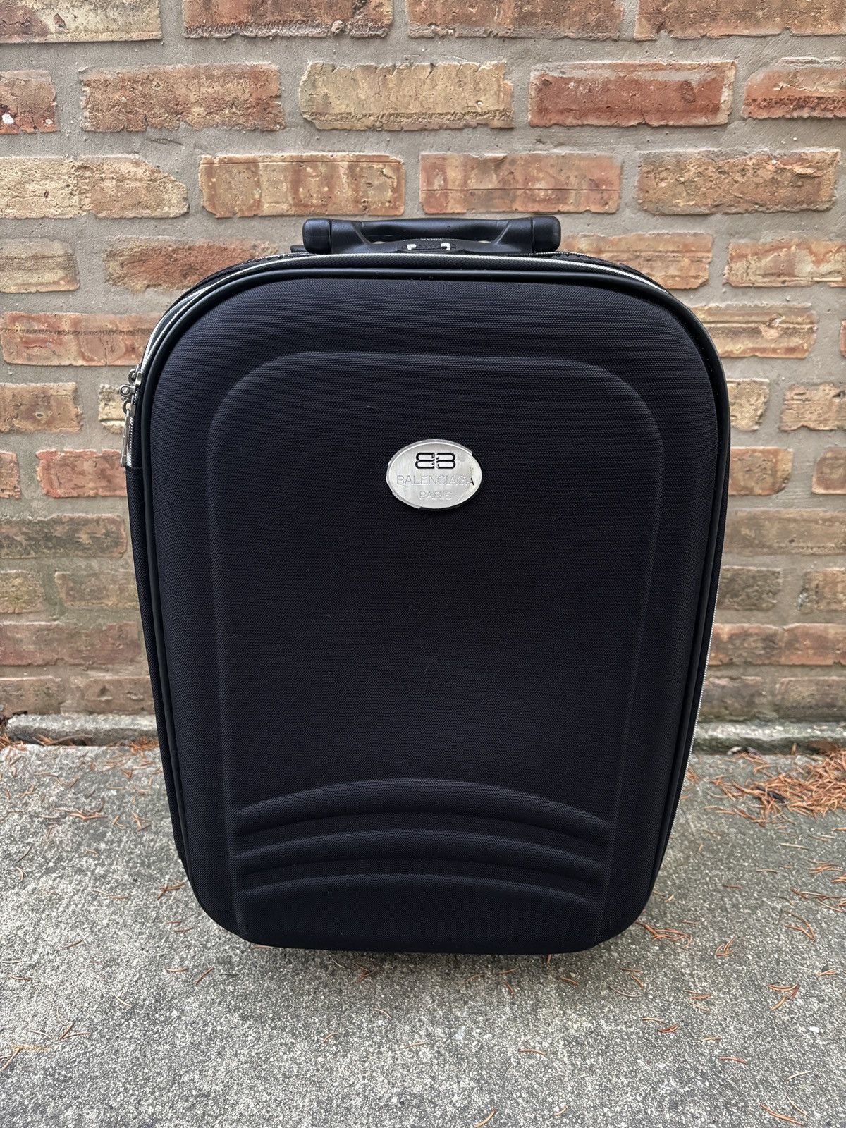 Balenciaga Vintage Balenciaga Carry On Luggage Suitcase Rolling Size ONE SIZE - 2 Thumbnail