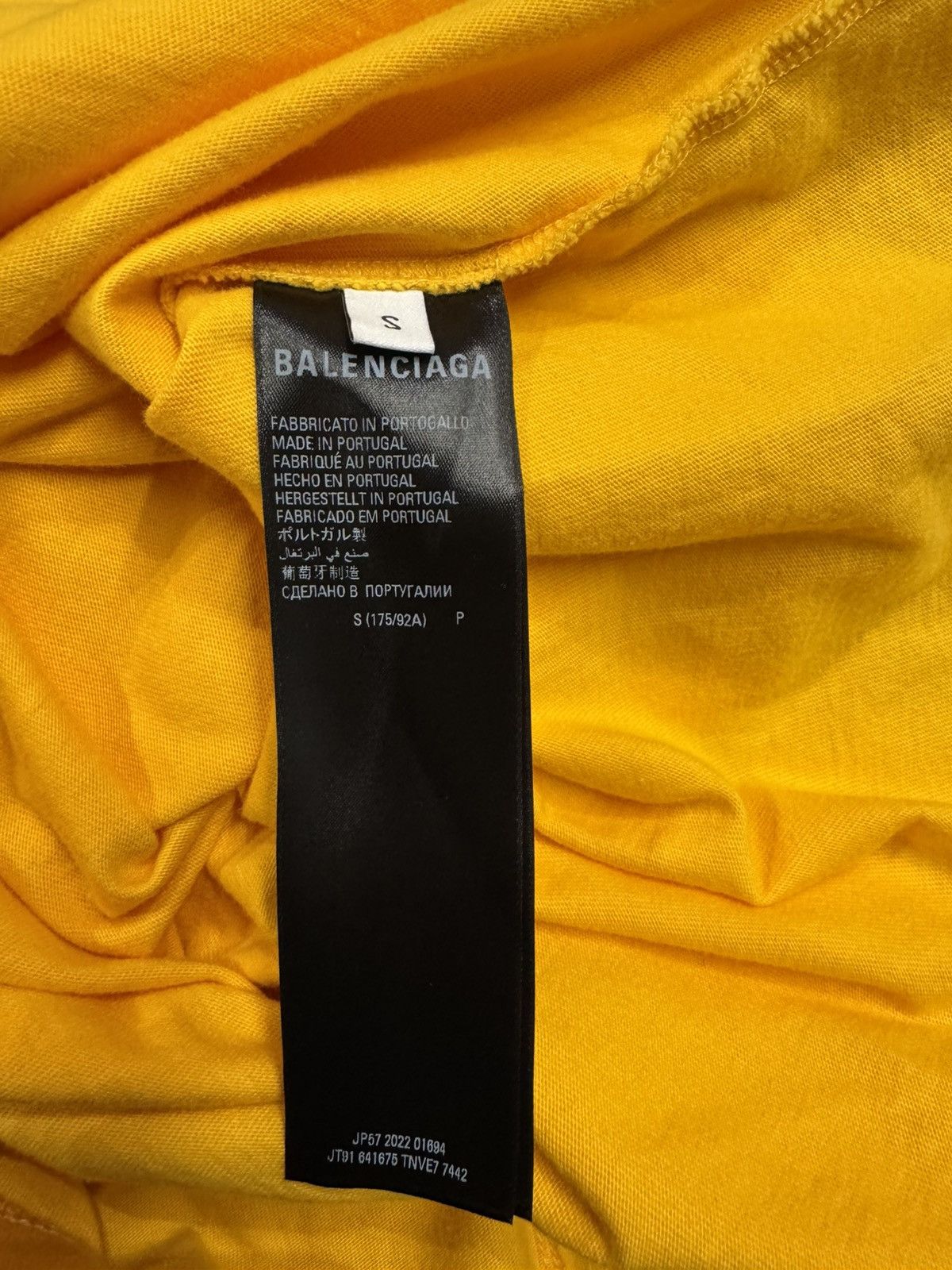Balenciaga Balenciaga Hand-Drawn Logo T-Shirt Size US S / EU 44-46 / 1 - 4 Thumbnail