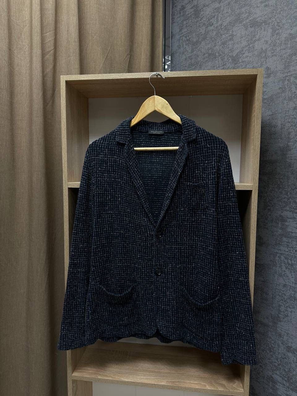 Philipp Plein × Vintage Vintage Phil Petter Black Speckled Cardigan Size US M / EU 48-50 / 2 - 4 Thumbnail