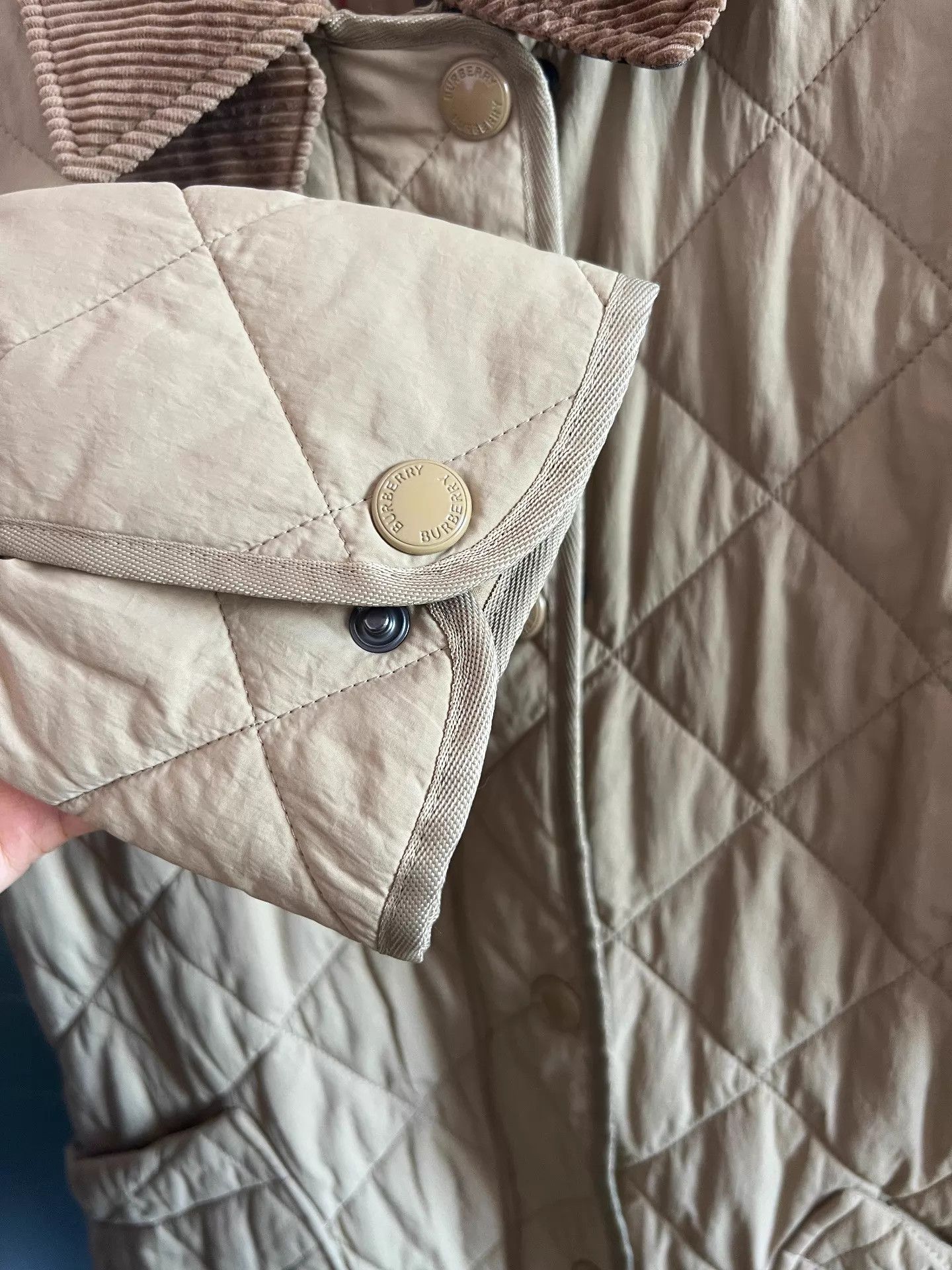 Burberry Burberry Cotton Padded M Jacket Size M / US 6-8 / IT 42-44 - 6 Thumbnail