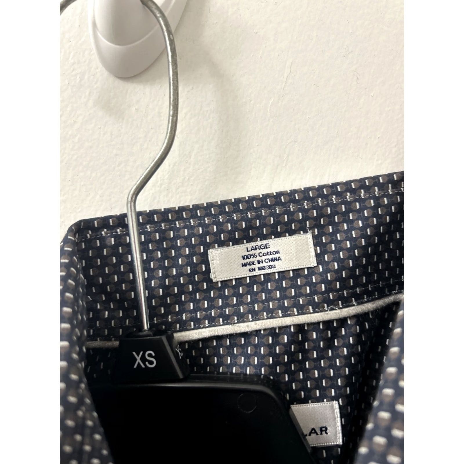 Peter Millar Peter Millar Shirt Mens Large Black Champagne Glass Button-Down Long Sleeve Size US L / EU 52-54 / 3 - 7 Thumbnail