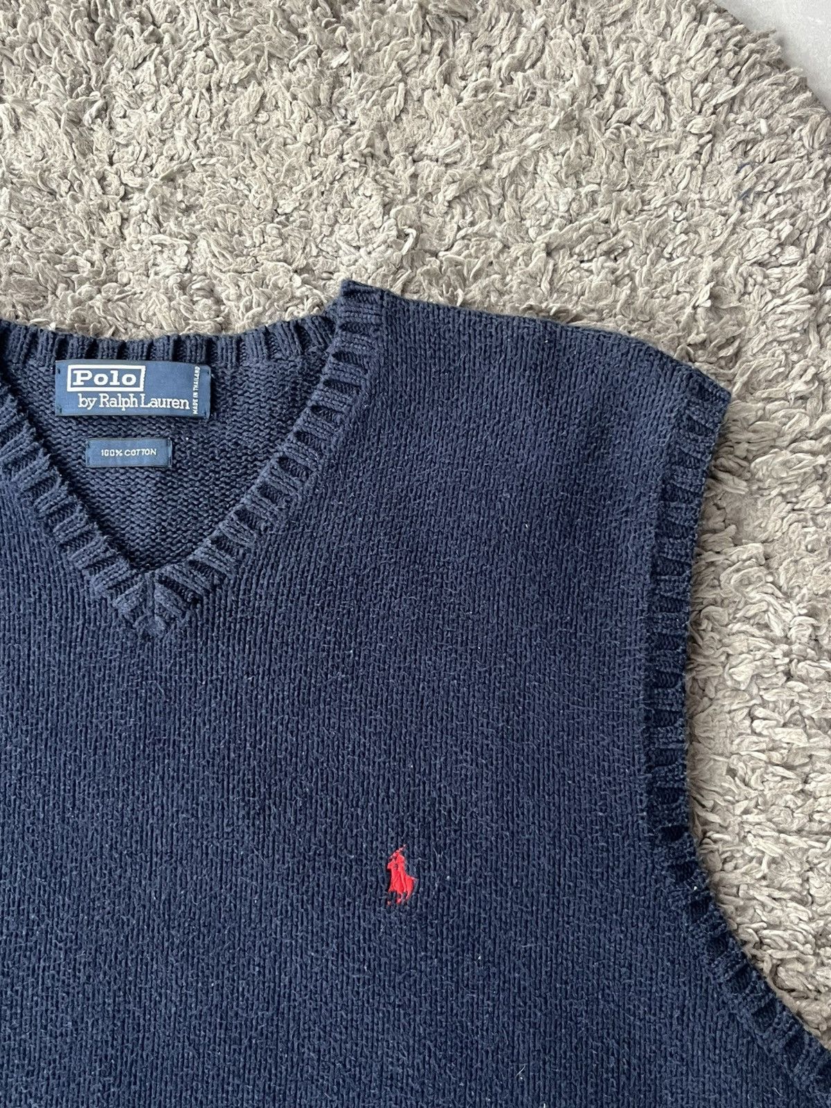 Polo Ralph Lauren Vintage Vest Sweater Ralph Lauren Throat V Streetwear Size US M / EU 48-50 / 2 - 3 Thumbnail