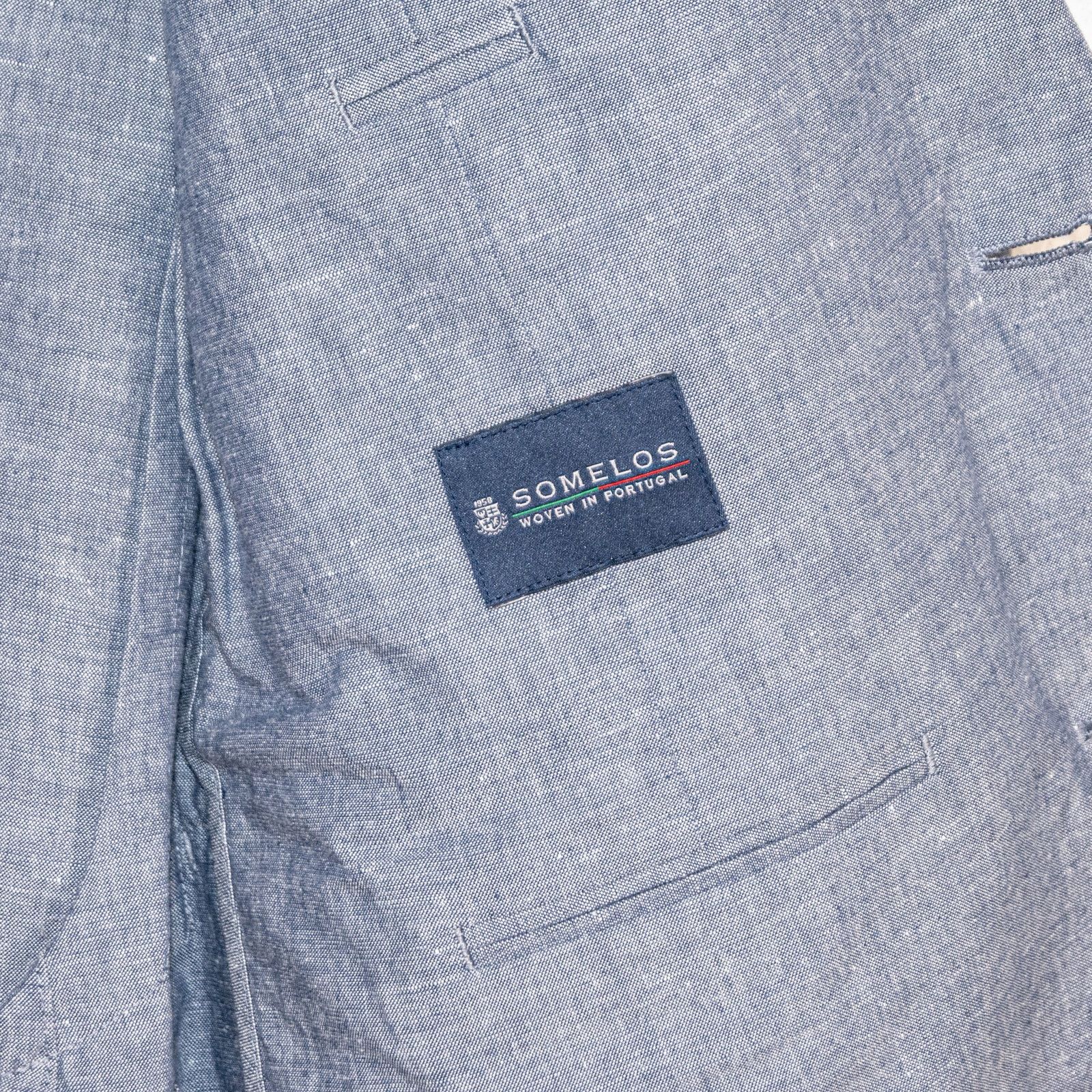 J.Crew J.Crew Ludlow Slim Unstructured suit Jacket Cotton-Linen Size 38R - 3 Thumbnail