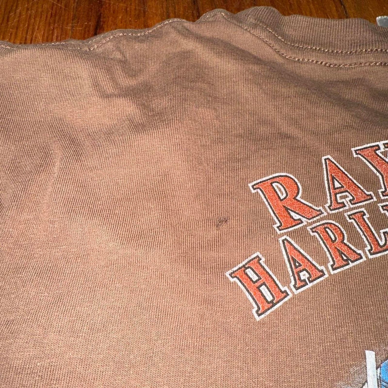 Harley Davidson × Vintage Harley Davidson Motorcycles Ray Price of Raleigh NC Tee XL Size US XL / EU 56 / 4 - 2 Thumbnail
