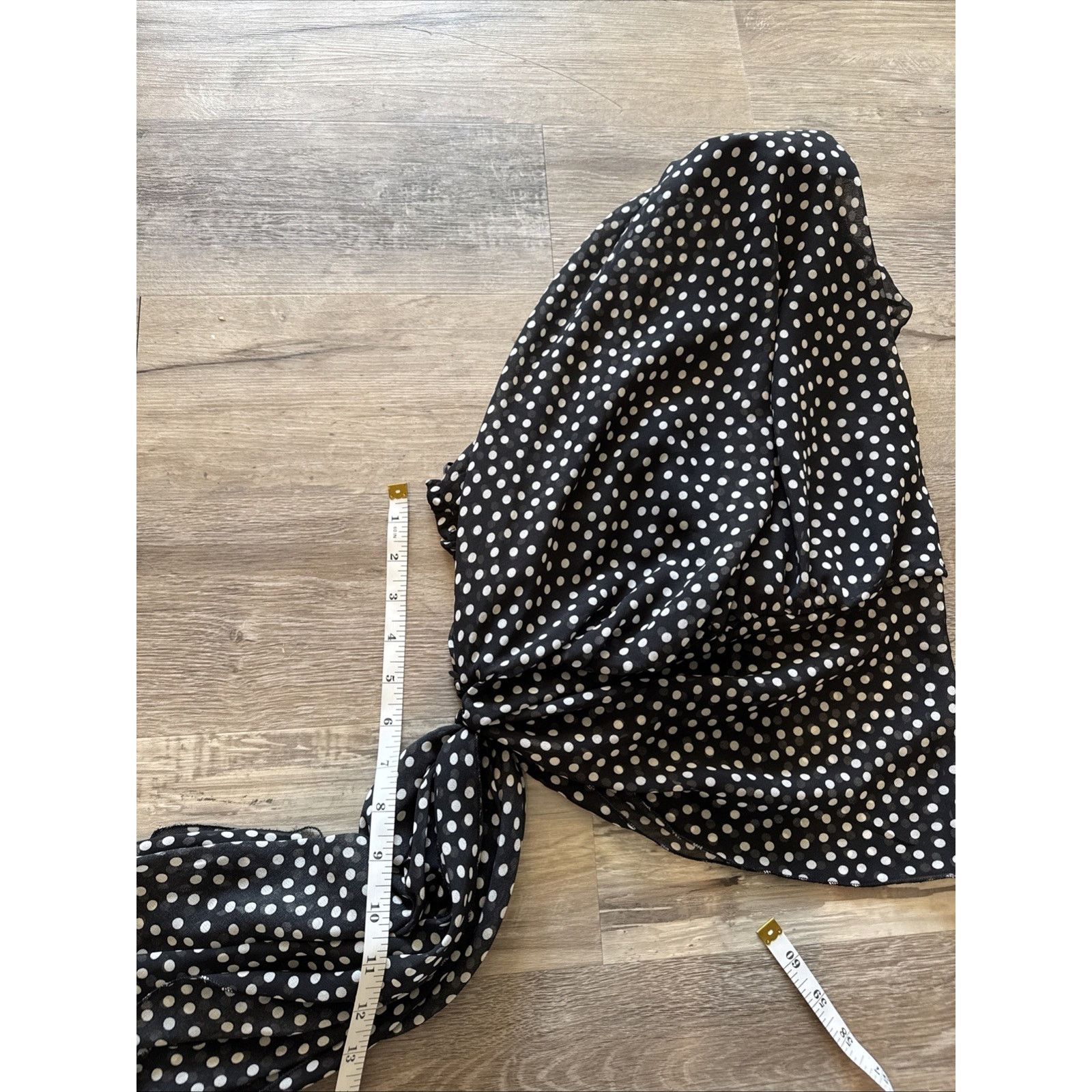 Zara Zara Asymmetric Polka Top Size Xs Brand New With Tag Size XS / US 0-2 / IT 36-38 - 6 Thumbnail
