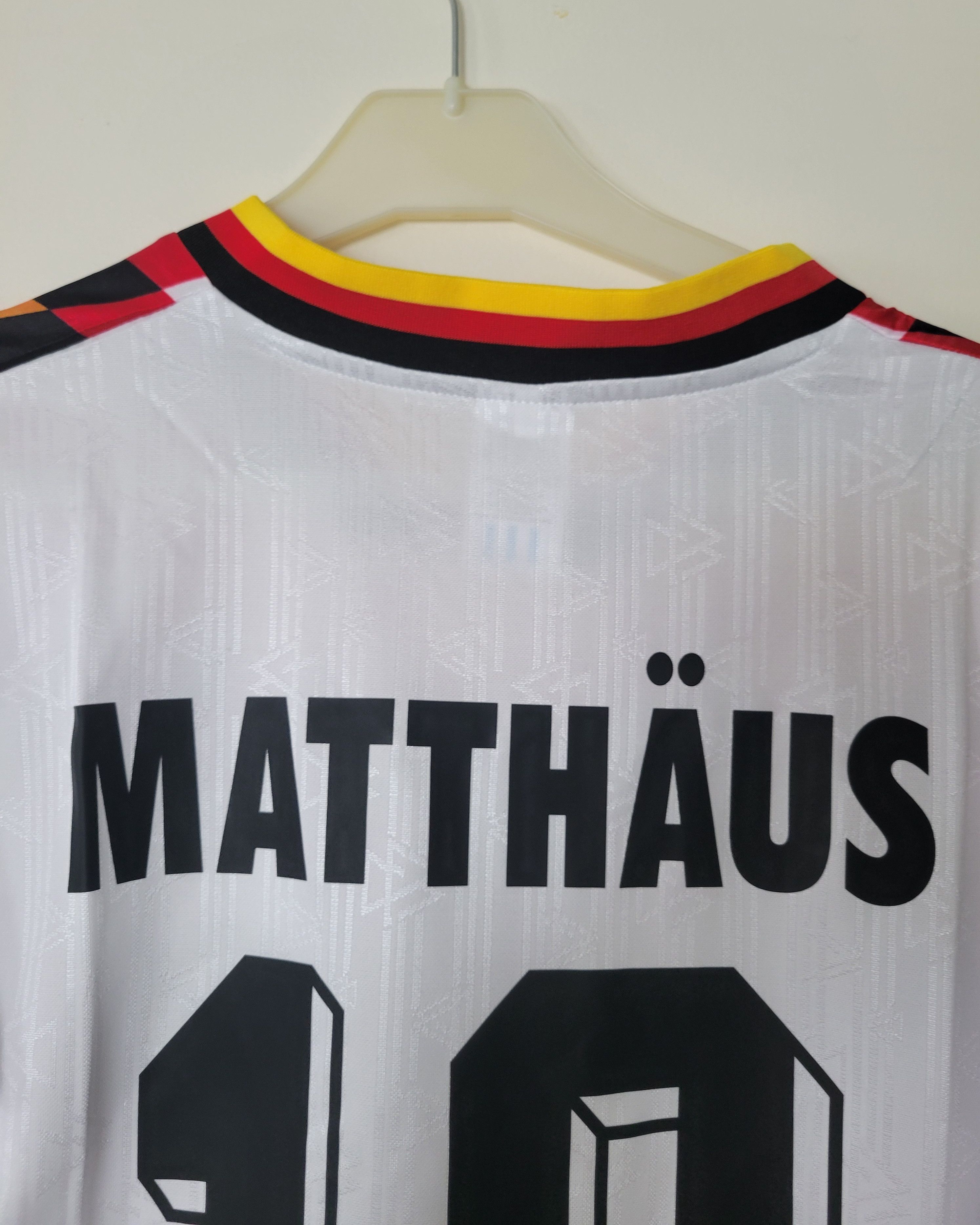 Other Matthäus 10 Germany 1994 Fußball vintage Trikot Jersey Size US L / EU 52-54 / 3 - 2 Thumbnail