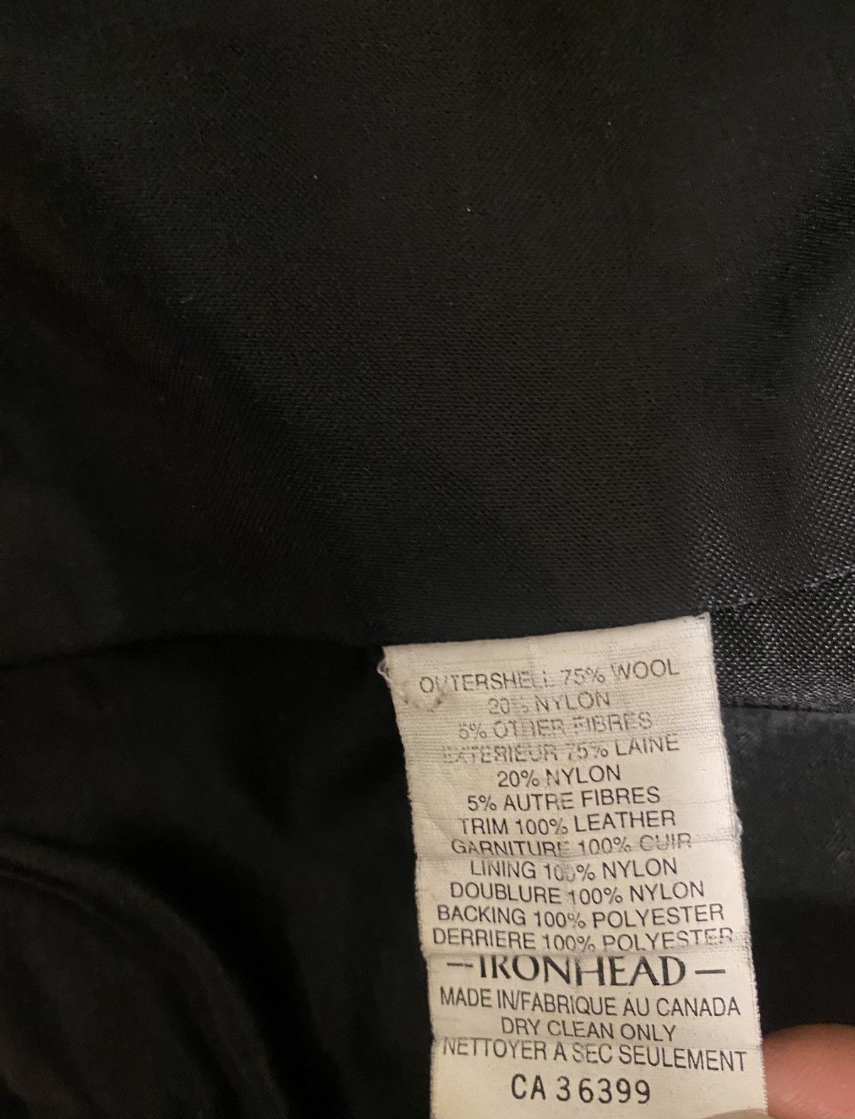 Nike Vintage Nike Jacket Men’s Large Leather Wool Varsity Y2K Size US L / EU 52-54 / 3 - 7 Thumbnail