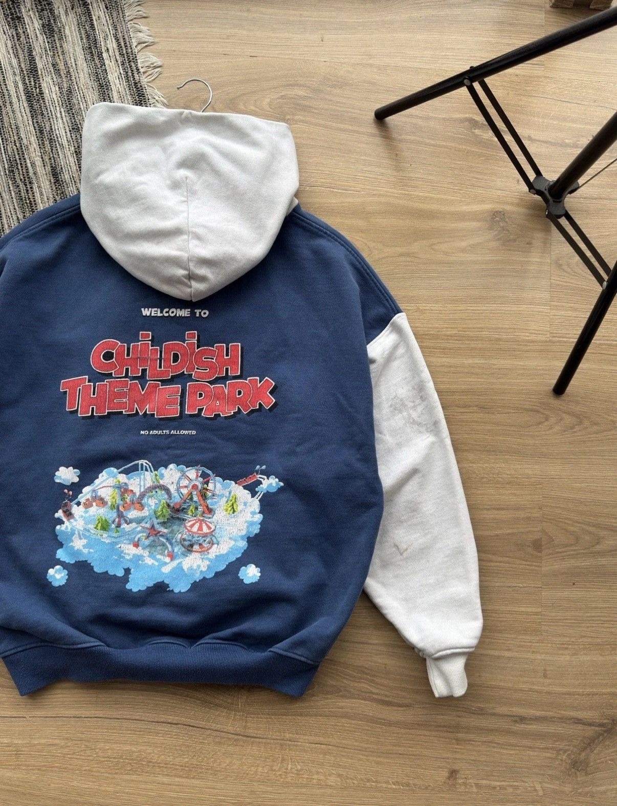 CHILDS Childish Theme Park TGF Vintage Big Logo Heavy Hoodie Men Size US S / EU 44-46 / 1 - 2 Thumbnail