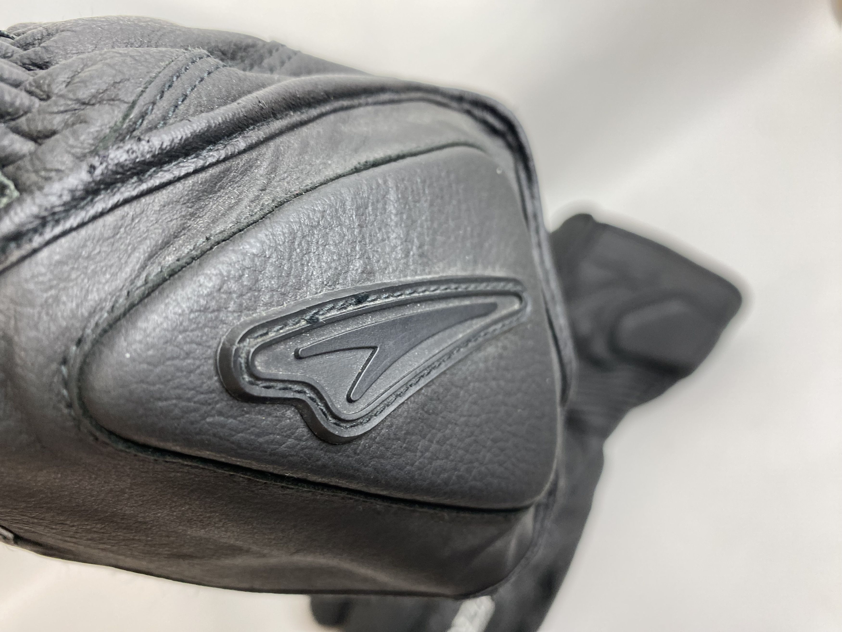 Honda TEKNIC THUNDER MOTORCYCLE LEATHER GLOVES POWER SKIN Size ONE SIZE - 6 Thumbnail