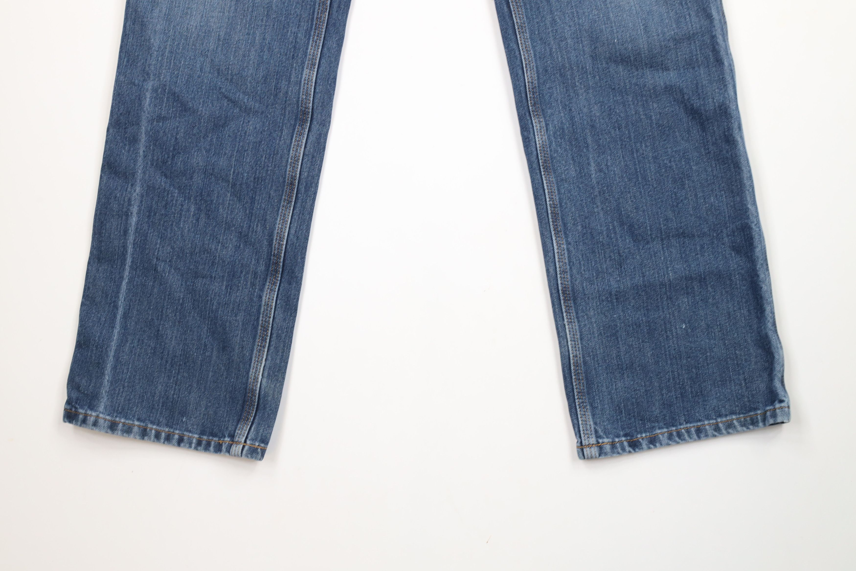 Carhartt × Vintage Vintage Carhartt Relaxed Fit Wide Leg Dungaree Jeans Blue Size US 36 / EU 52 - 4 Thumbnail