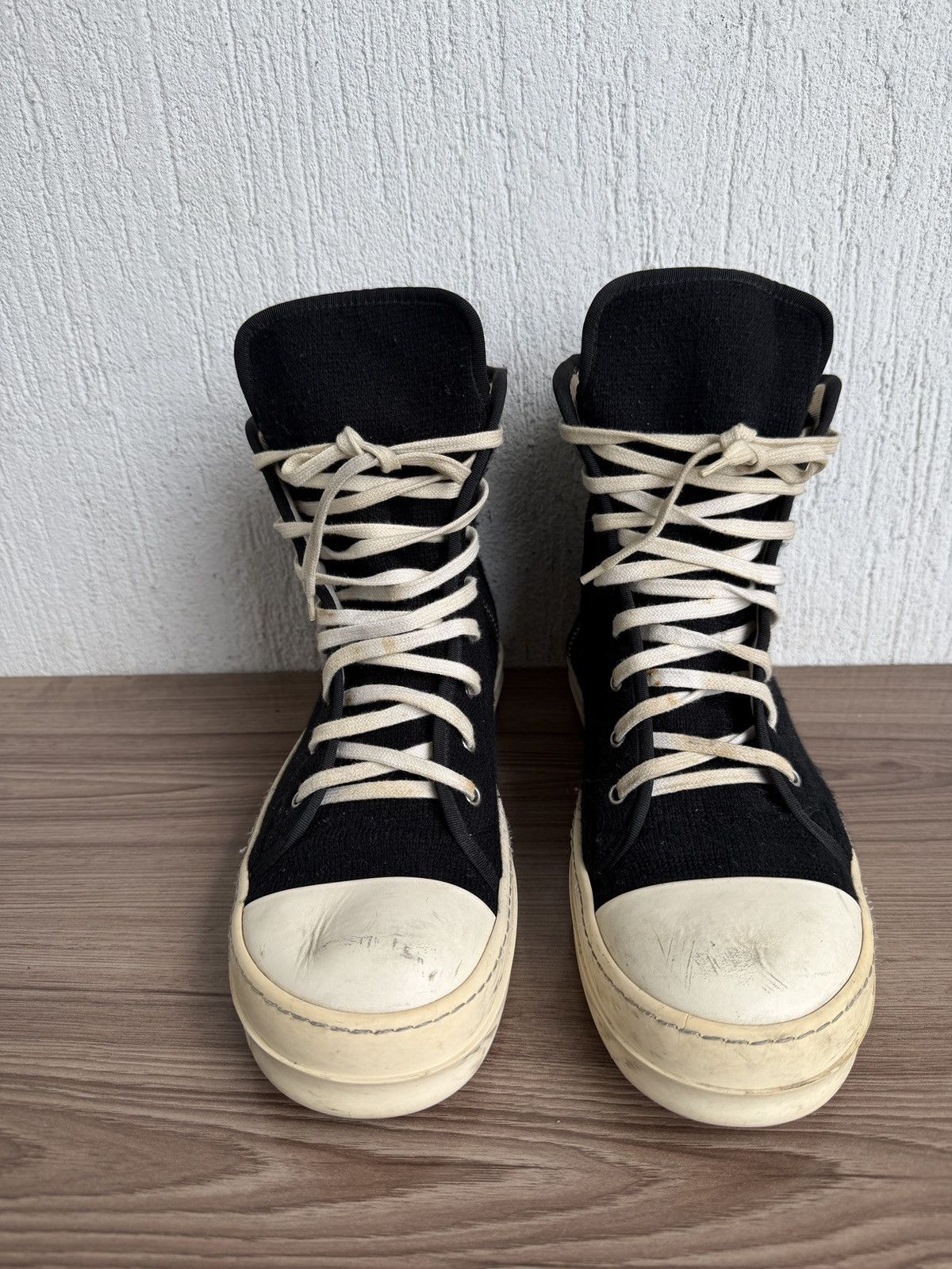 Rick Owens Drkshdw wool drkshdw ramones Size US 10.5 / EU 43-44 - 6 Thumbnail