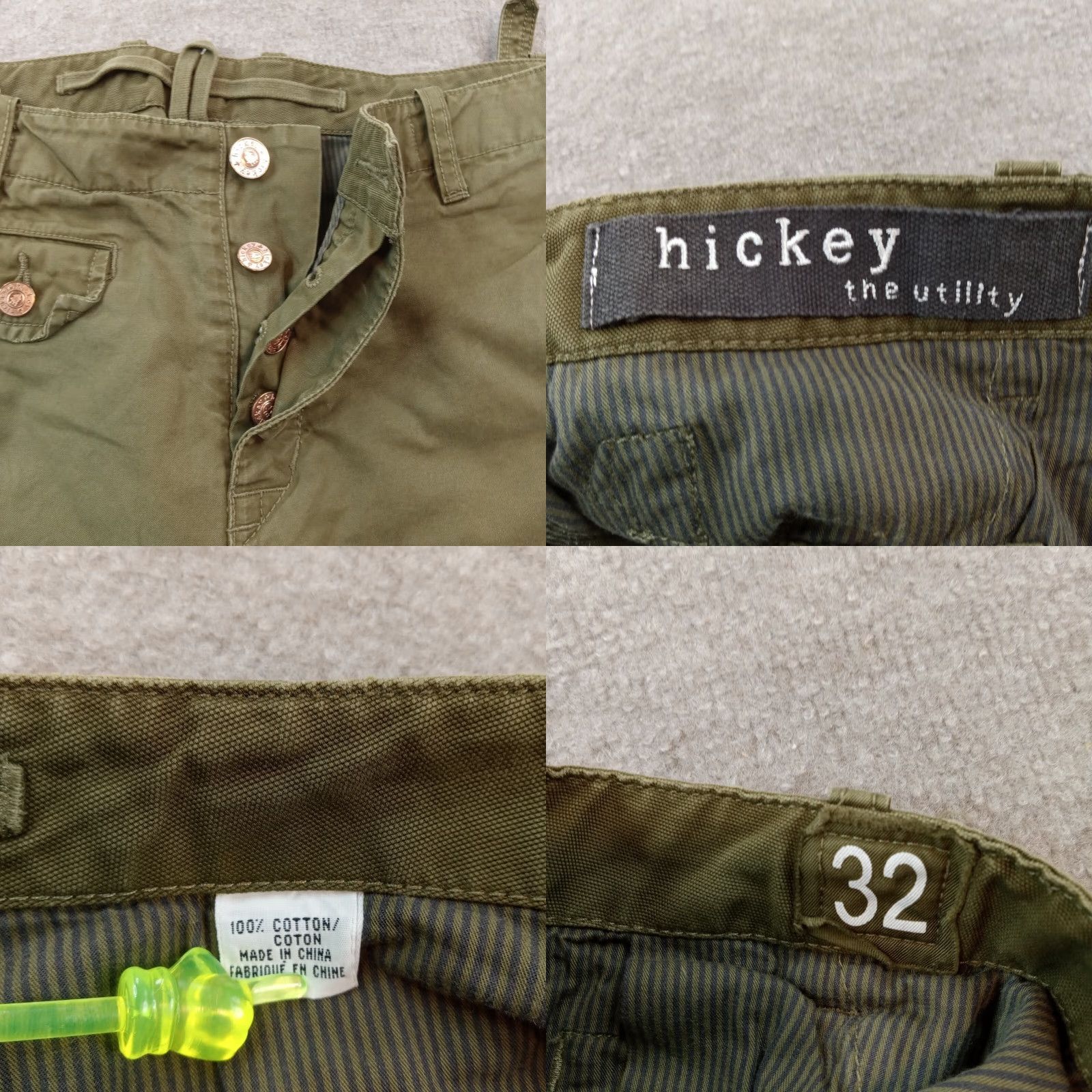 Brooks Brothers Brooks Brothers Mens Green Chino Straight Pants Size 32 Adjustable Waist Size US 32 / EU 48 - 8 Thumbnail
