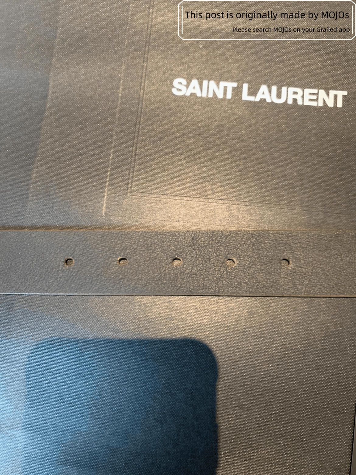 Saint Laurent Paris Sz 85 Saint Laurent Paris Logo Western Style Belt Size ONE SIZE - 6 Thumbnail