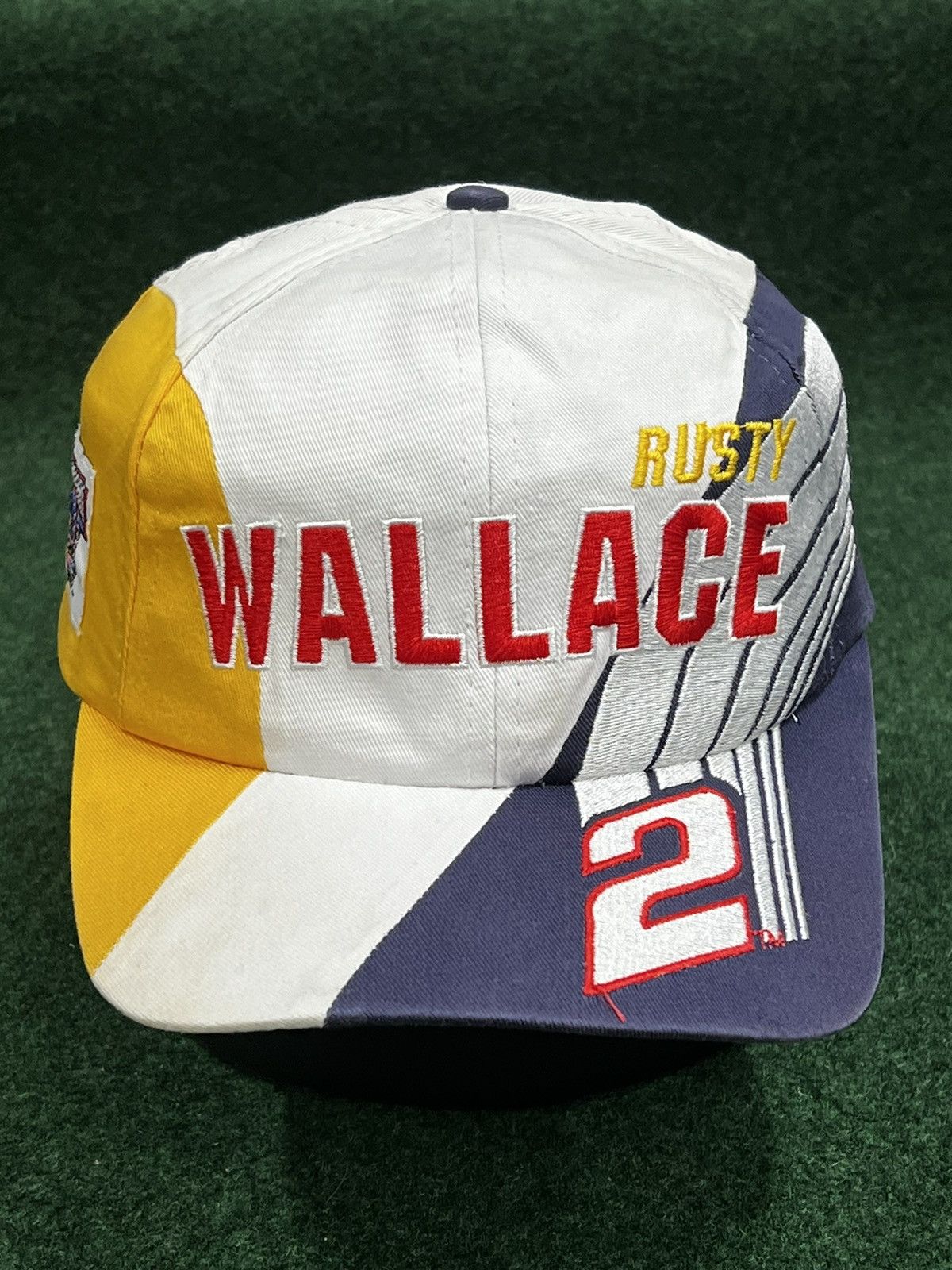 NASCAR Vintage 90s Rusty Wallace NASCAR 50th Anniversary Hat Size ONE SIZE - 1 Thumbnail
