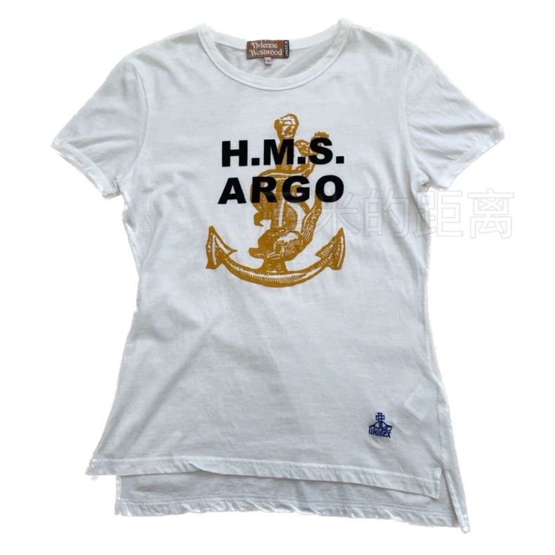 Vivienne Westwood Vivienne Westwood A Navy series of short-sleeved T-shirts Size S / US 4 / IT 40 - 1 Thumbnail