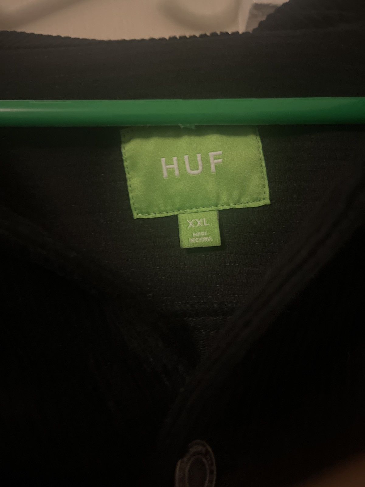 Huf Huf Black / Green Colorblack Cord Overshirt Size US XXL / EU 58 / 5 - 3 Thumbnail