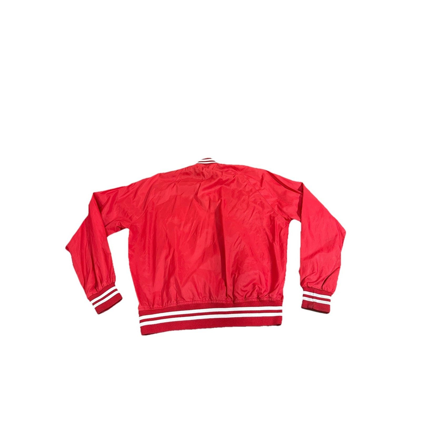 Chalk Line Vintage 80s Chalkline Wisconsin Badgers Bomber Jacket Satin Size US L / EU 52-54 / 3 - 4 Thumbnail