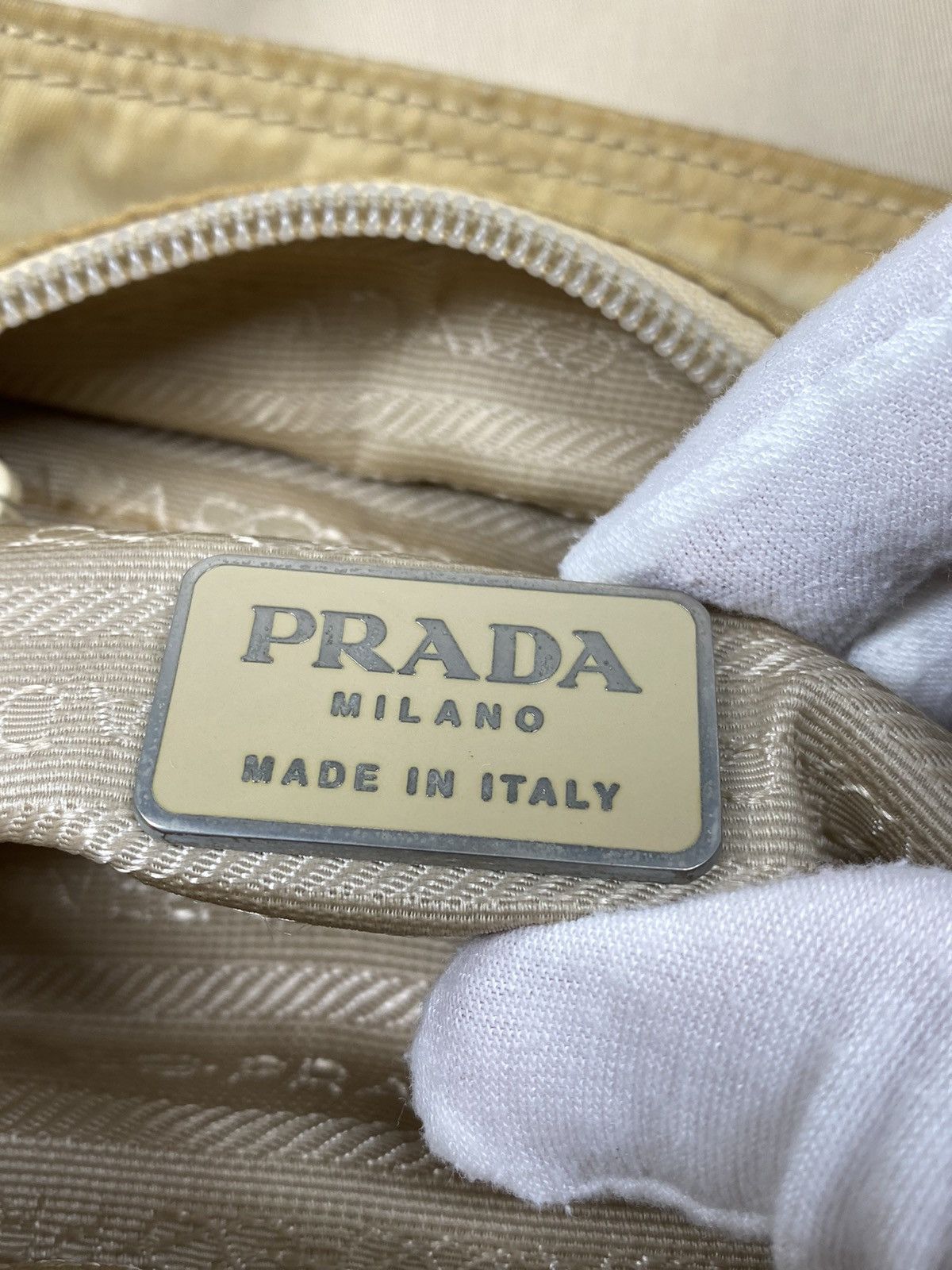 Prada Prada Tessuto Vela Nylon Tote Bag Size ONE SIZE - 8 Thumbnail