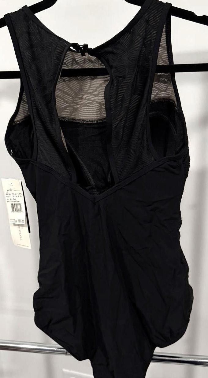 Designer Elegant Black Swimwear - Profile Brand, Size 12 Size ONE SIZE - 3 Thumbnail