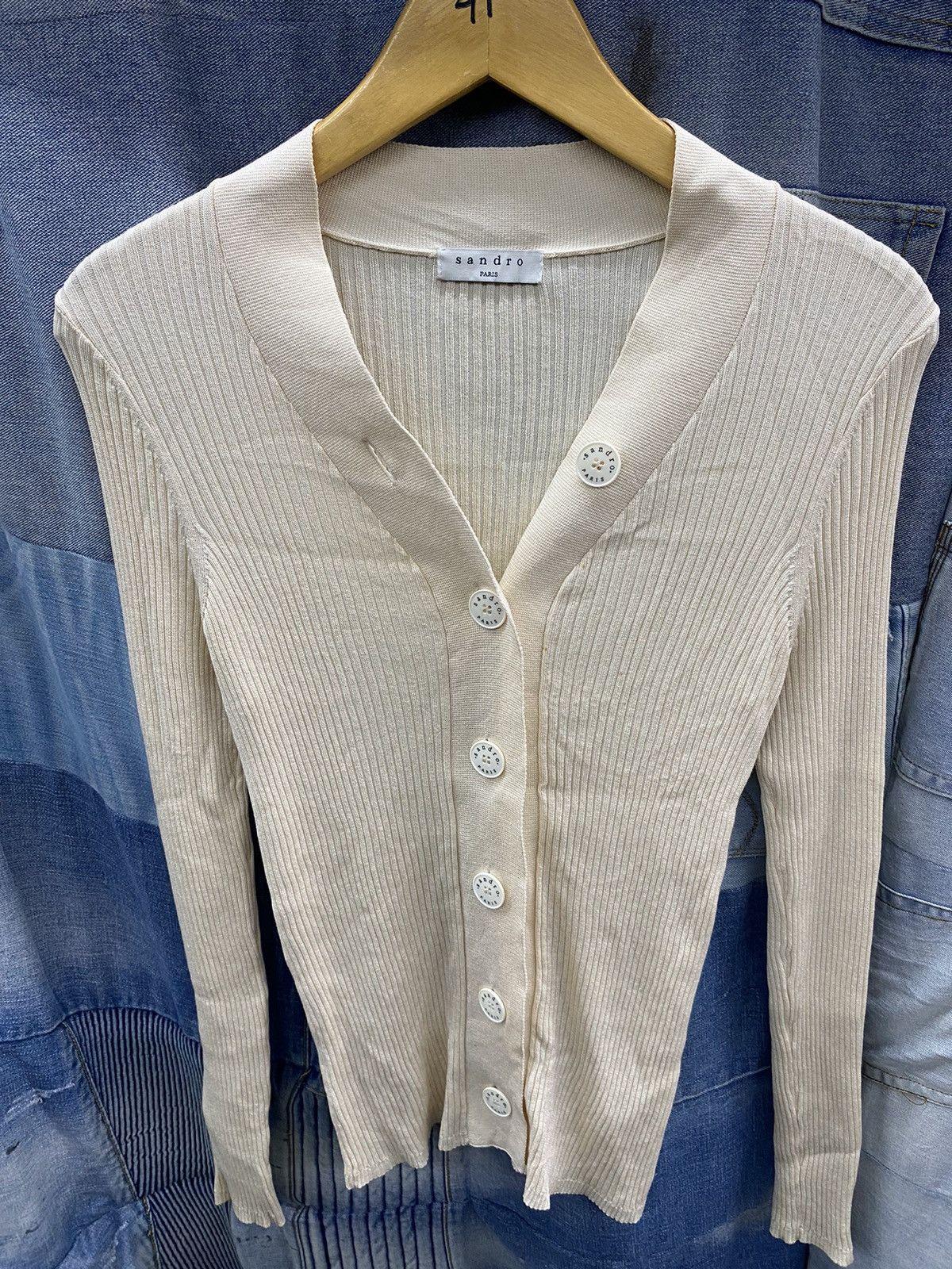 Designer × Sandro women cardigan by sandro paris Size S / US 4 / IT 40 - 1 Thumbnail