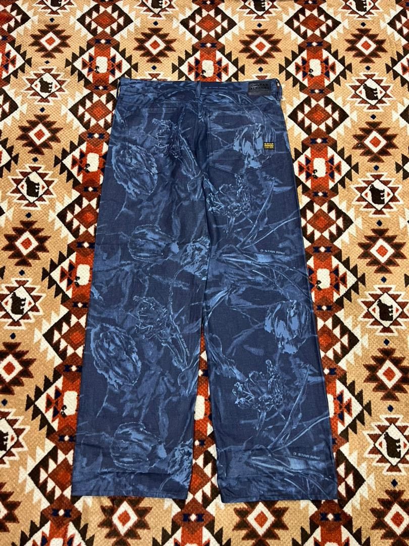 G Star Raw Judee Loose Fullprint Abstract Pants