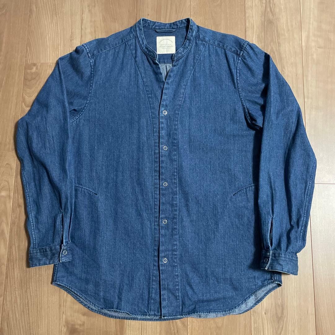Manual Alphabet Denim Button Shirt Size US M / EU 48-50 / 2 - 1 Thumbnail
