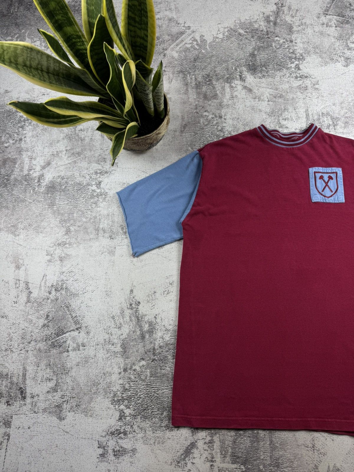 Vintage West Ham 1966 Arkwright Sportswear 48/120 cm XL Soccer Football Jersey T Shirt Size US XL / EU 56 / 4 - 2 Thumbnail