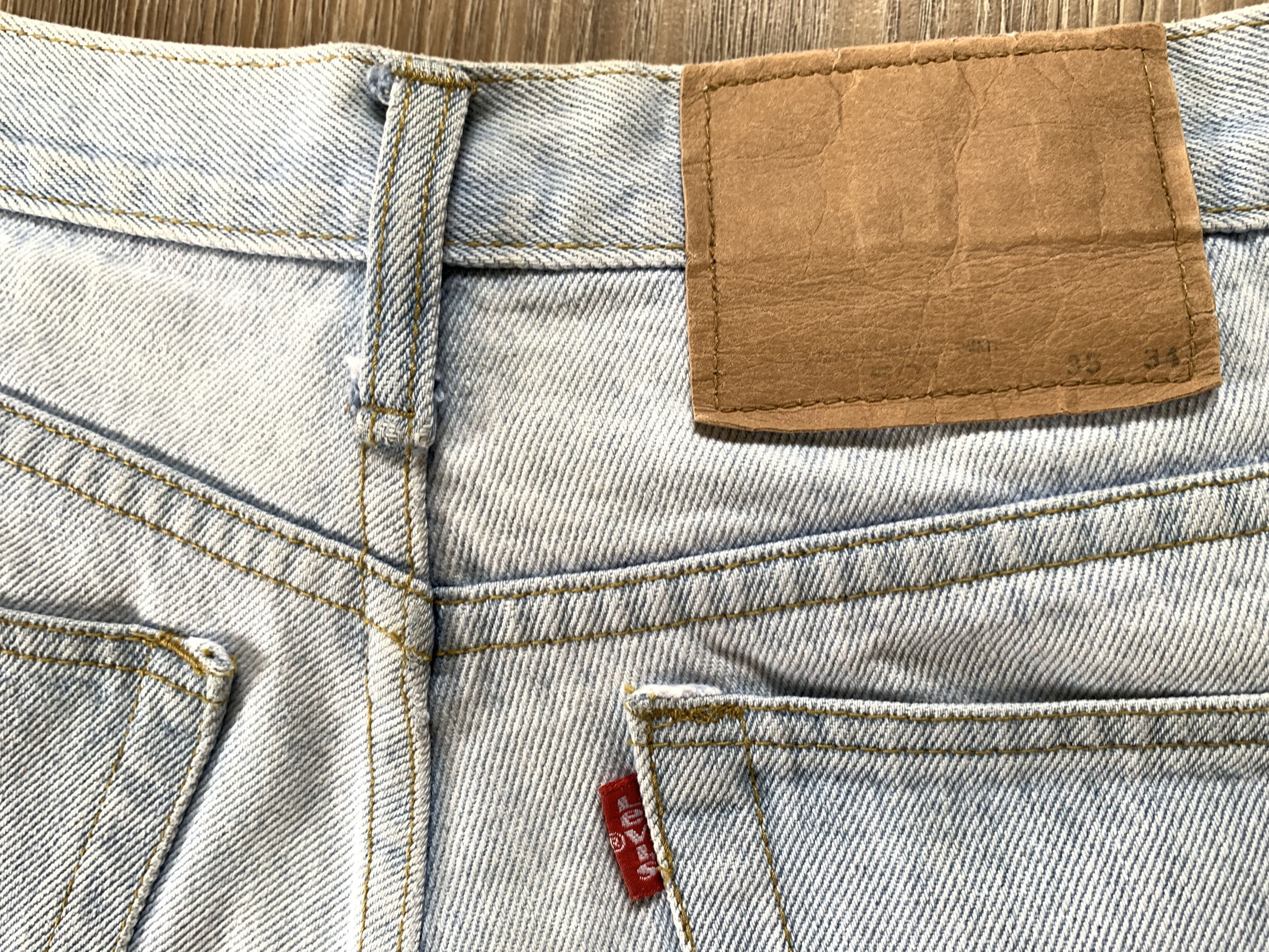 Levi's 501 Vintage White Jeans