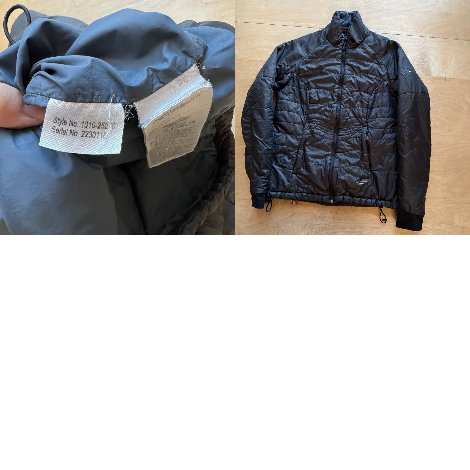 Mammut Mammut Kinnerly Jacket Women's M Black Full Zip Softshell Insulated Outerwear Size M / US 6-8 / IT 42-44 - 9 Thumbnail