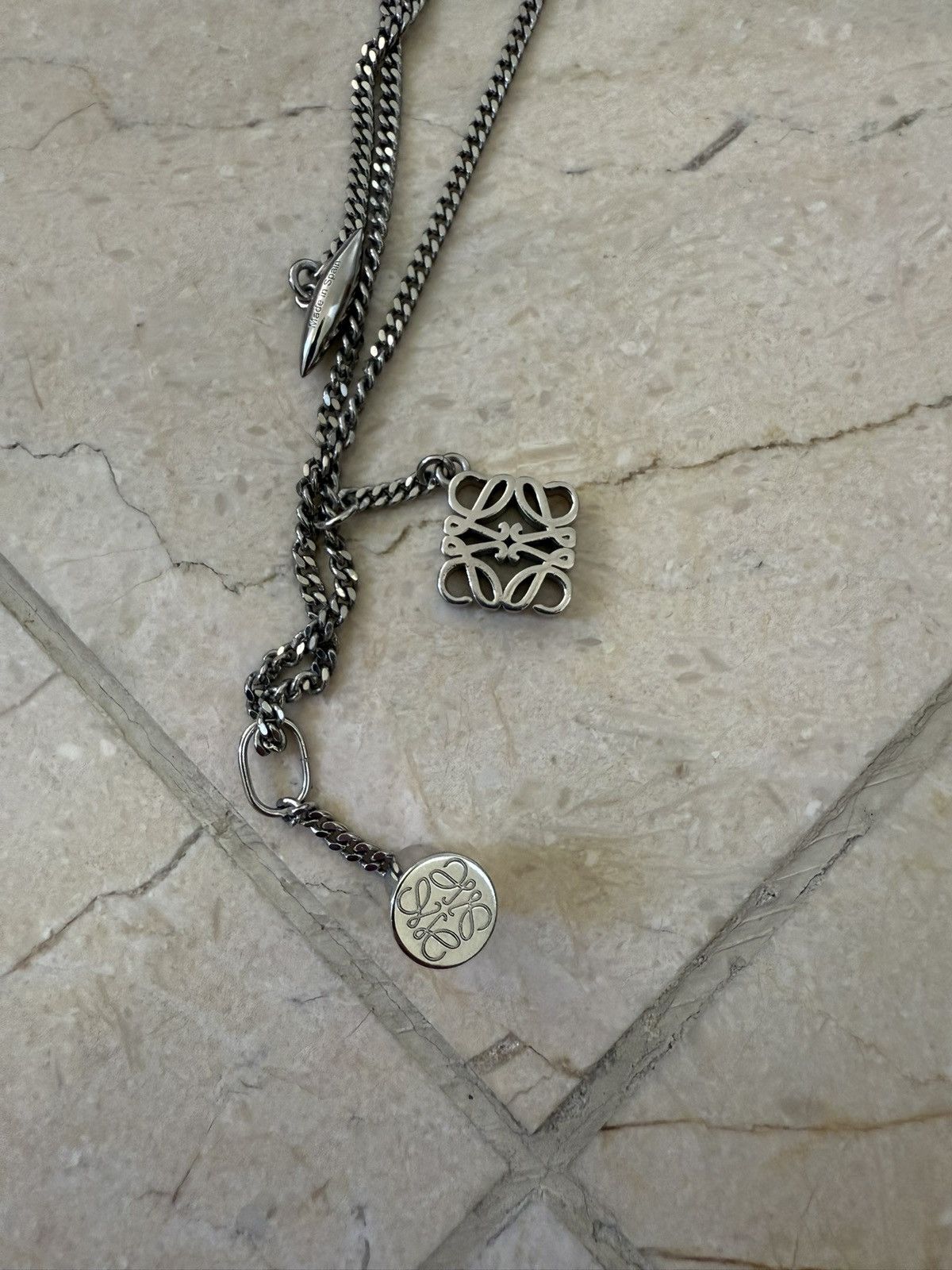 Loewe Loewe Personalisation Anagram Necklace Size ONE SIZE - 4 Thumbnail